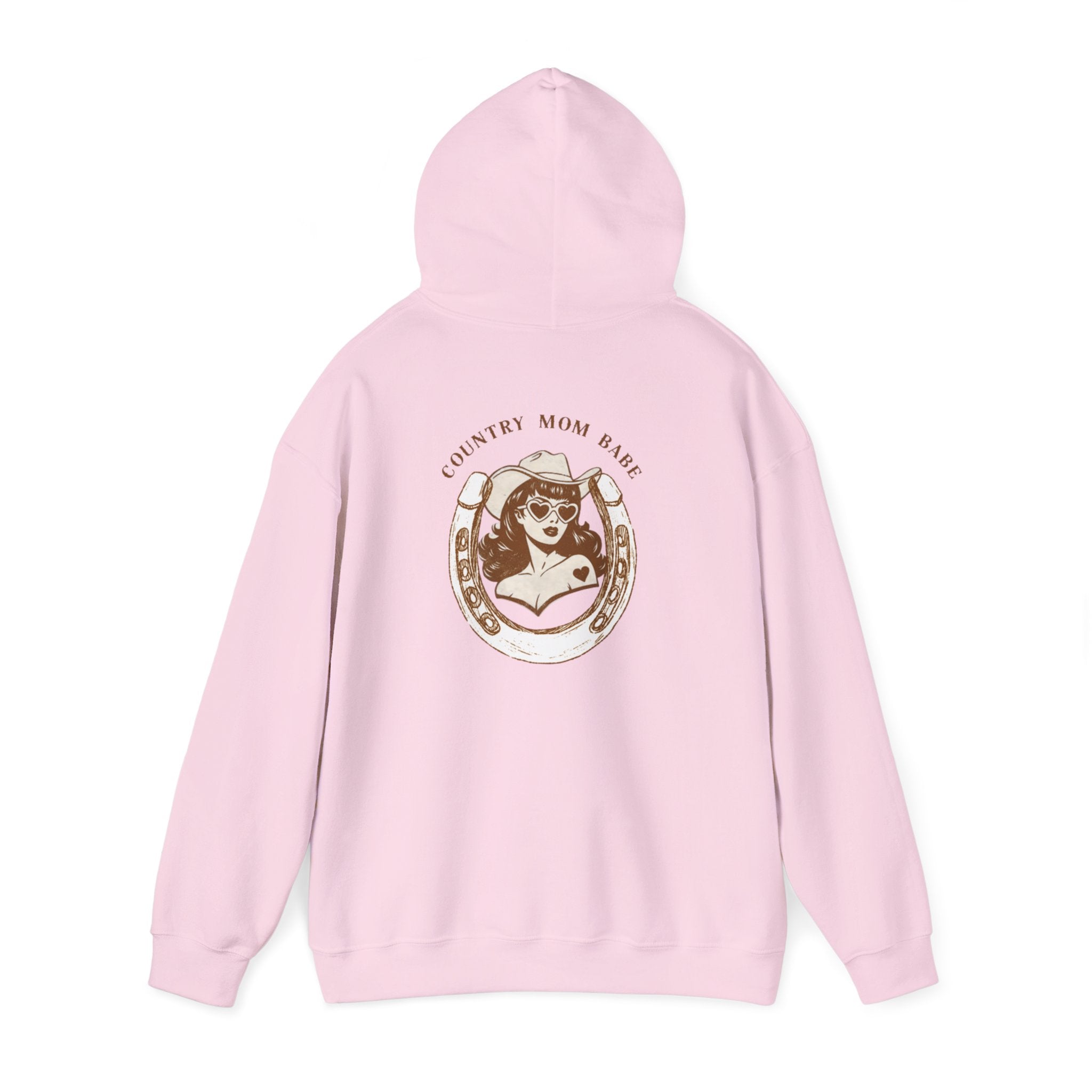 Country Mom Babe - Rodeo Cowgirl Graphic Hoodie