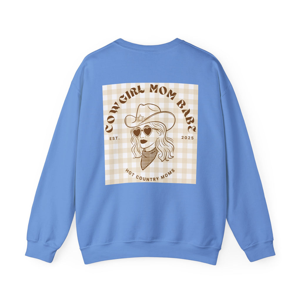 Cowgirl Mom Babe - Country Graphic Sweatshirt