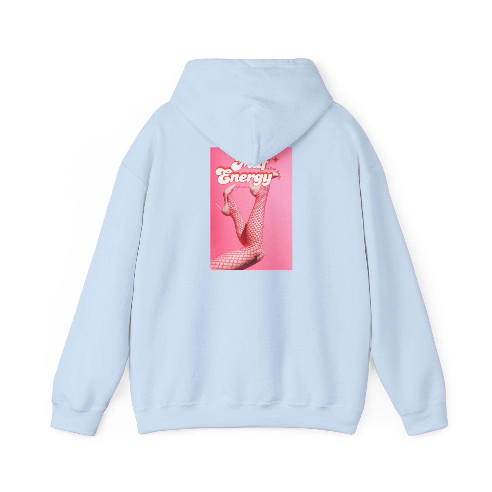 MILF Energy Mom Babe — Fishnet Graphic Hoodie