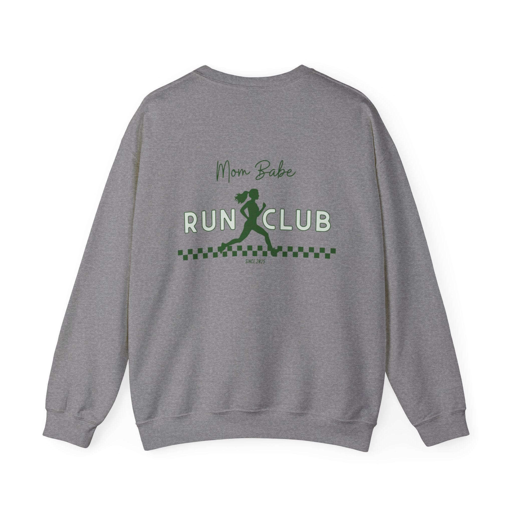 All Mom Babes Need - Graphic Check Sweatshirt