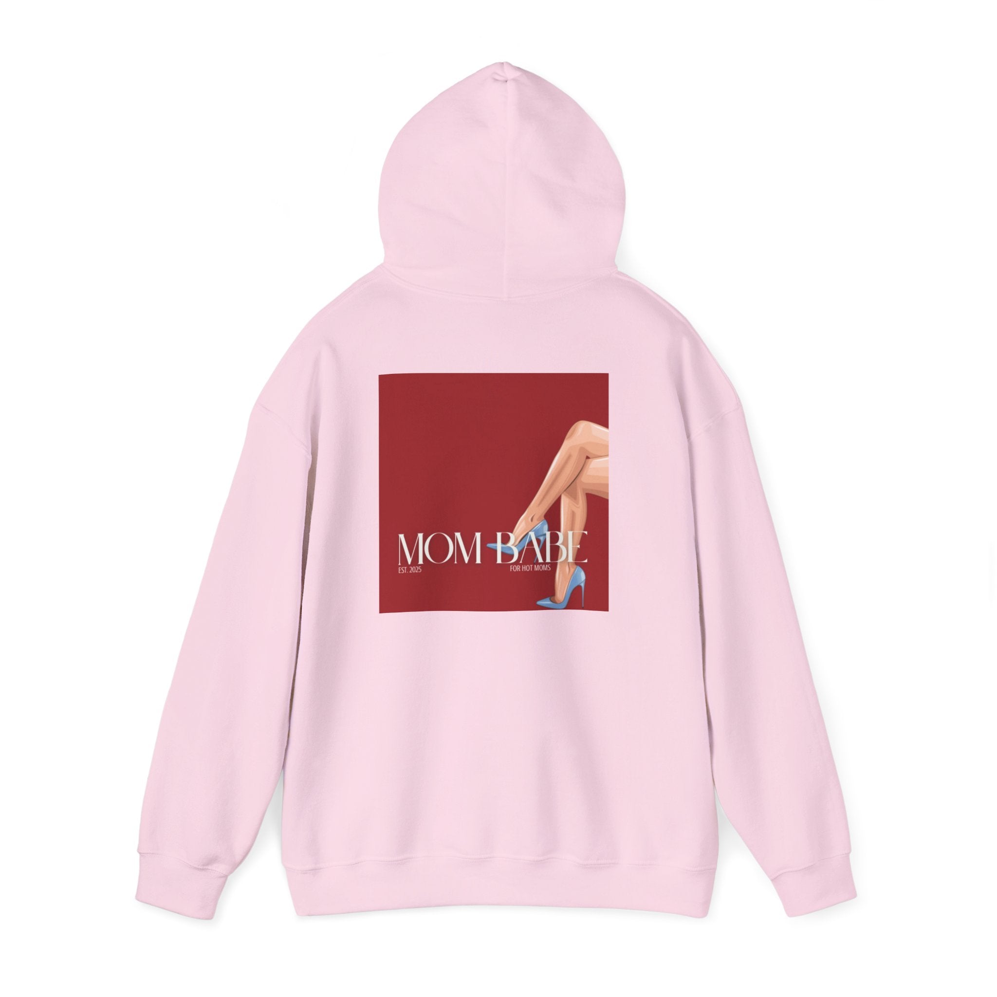 Mom Babe For Hot Moms - Blue Heels Graphic Hoodie