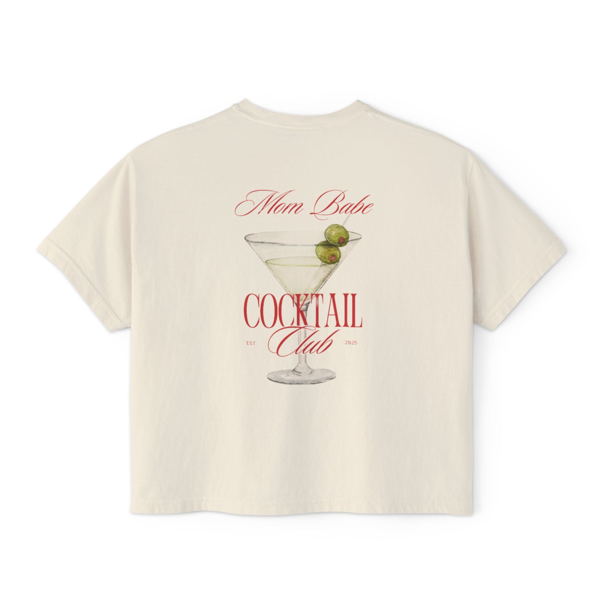 Mom Babe Cocktail Club - Martini Graphic Tee