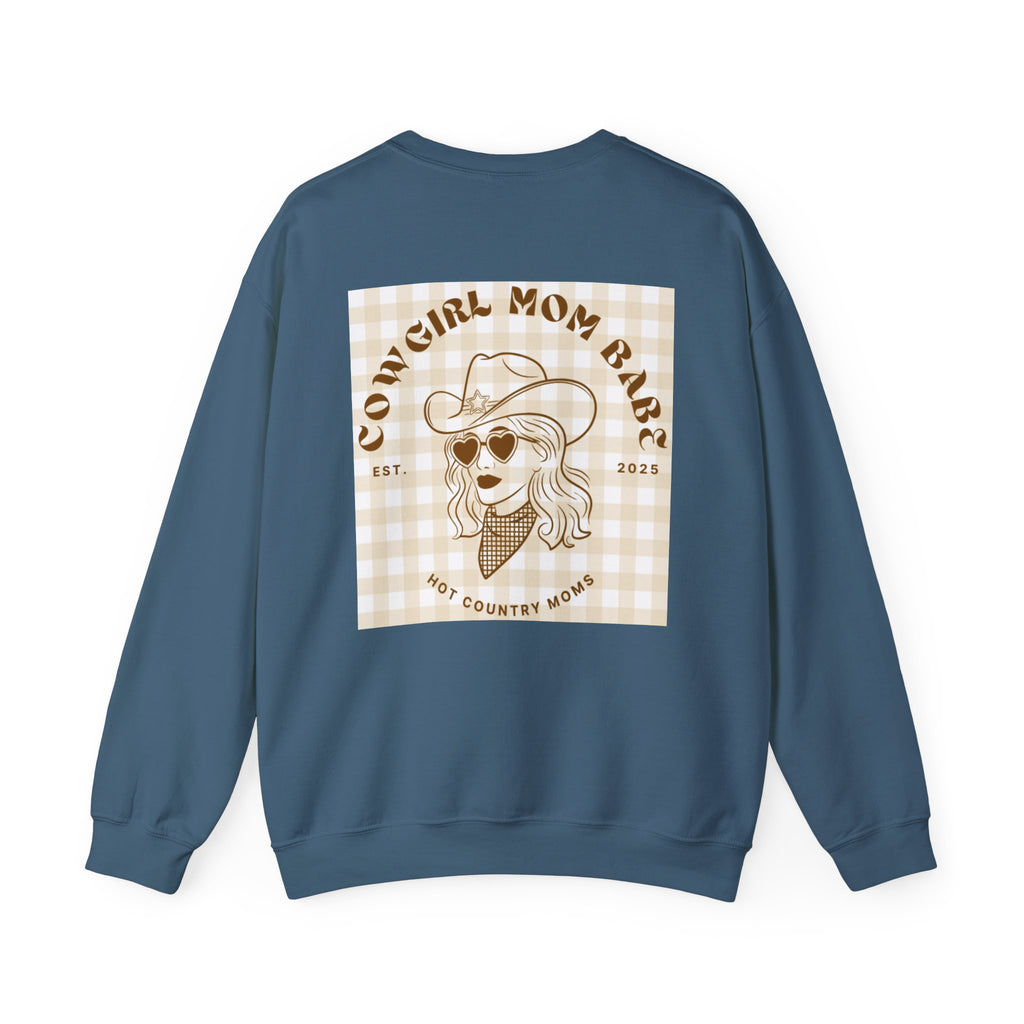 Cowgirl Mom Babe - Country Graphic Sweatshirt