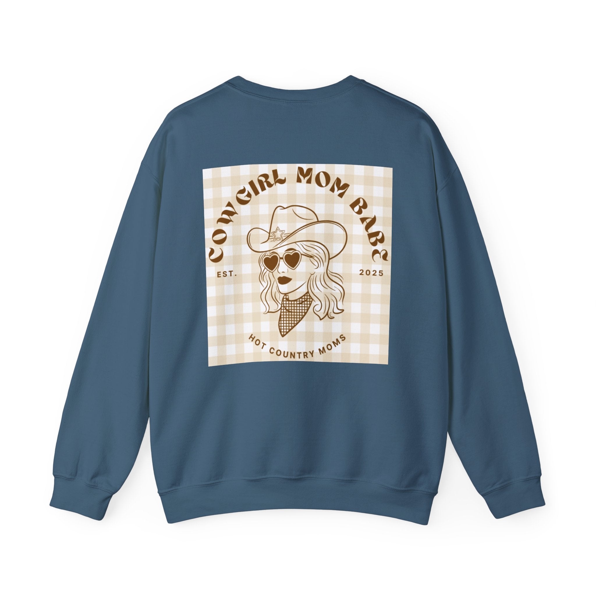 Cowgirl Mom Babe - Country Graphic Sweatshirt