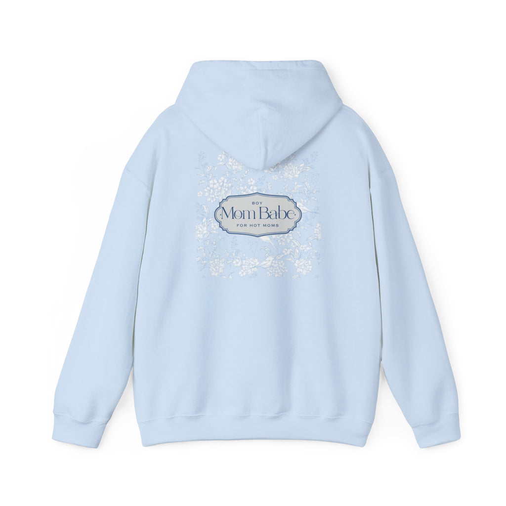 Boy Mom Babe - Floral Graphic Hoodie