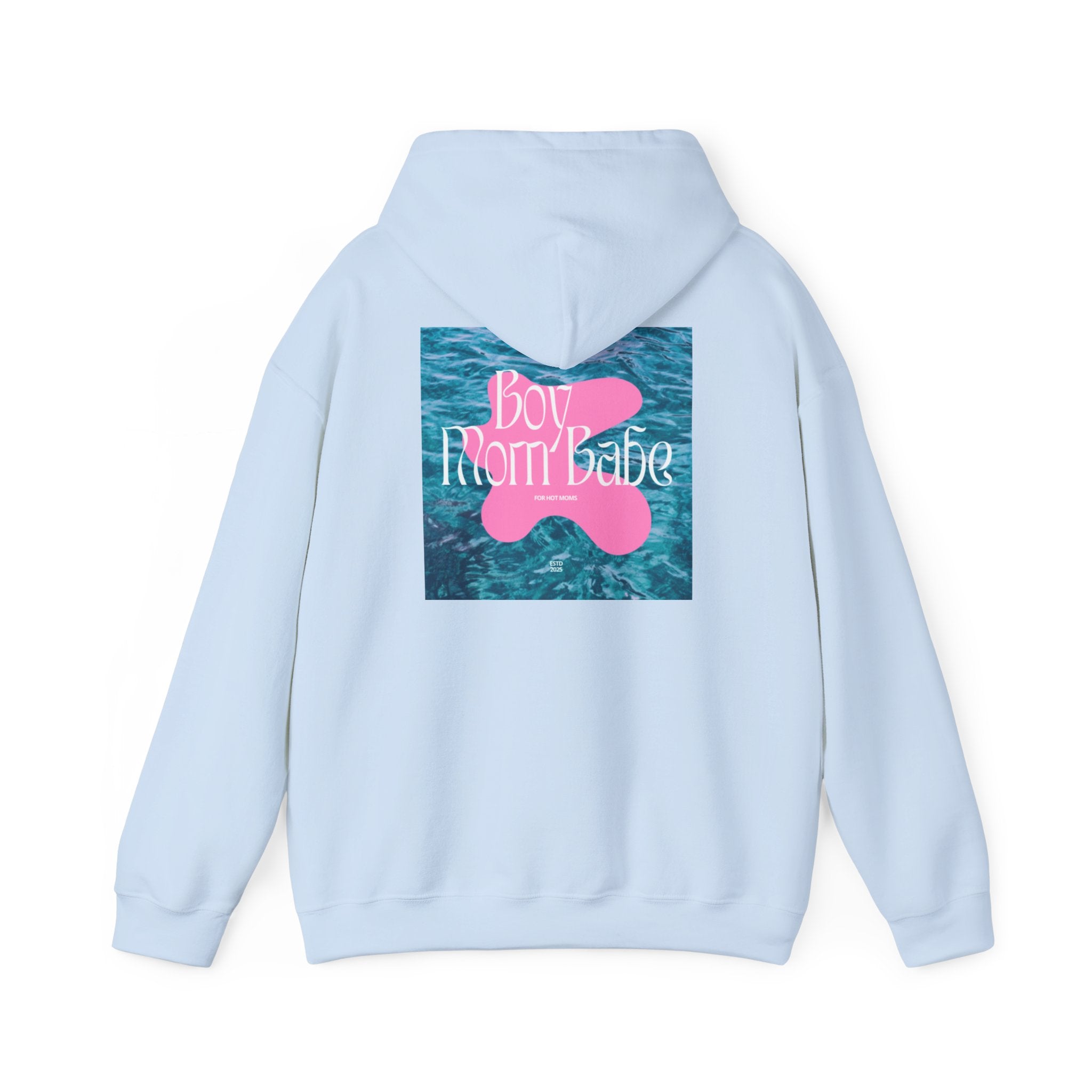 Boy Mom Babe — Water Graphic Hoodie