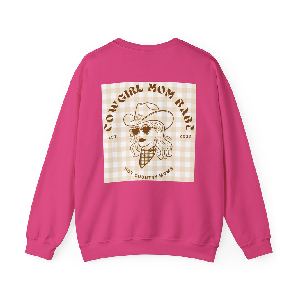 Cowgirl Mom Babe - Country Graphic Sweatshirt