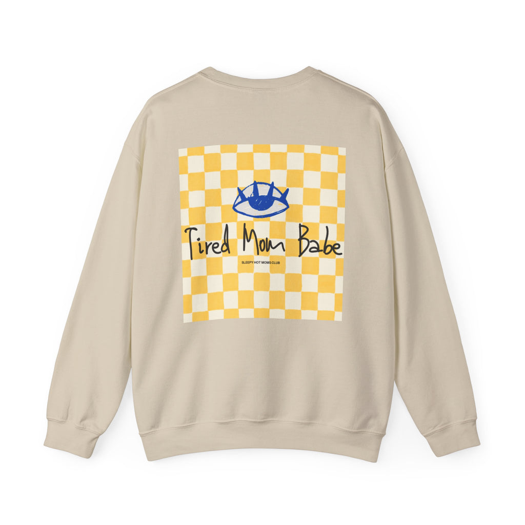 Tired Mom Babe - Eye Graphic Sweatshirt