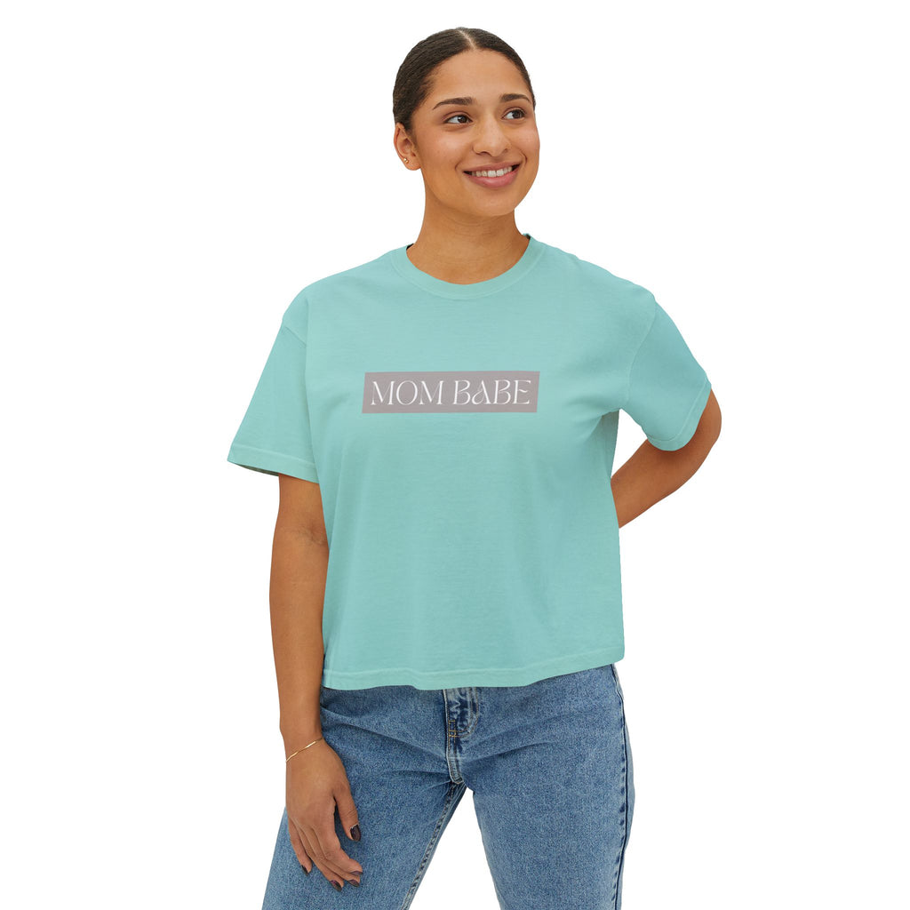 Pilates Mom Babe Club — Workout Graphic Tee (White Print)