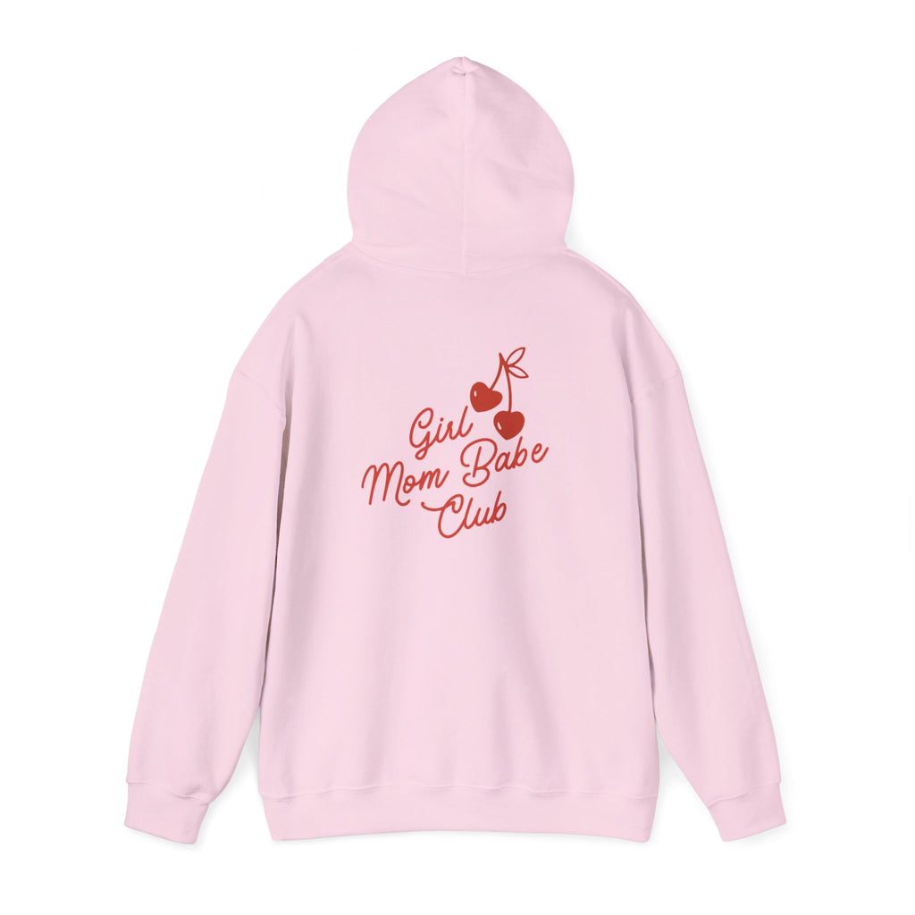Girl Mom Babe Club - Cherry Graphic Hoodie