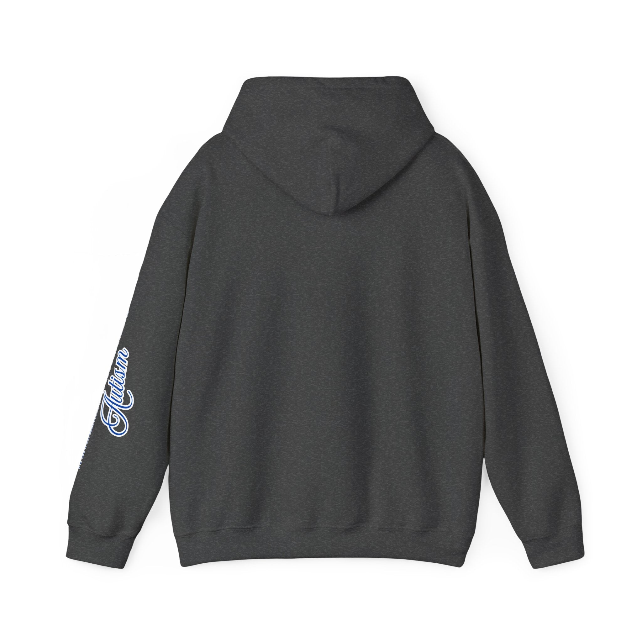 Autism Awareness and Acceptance — Checkered Heart Hoodie