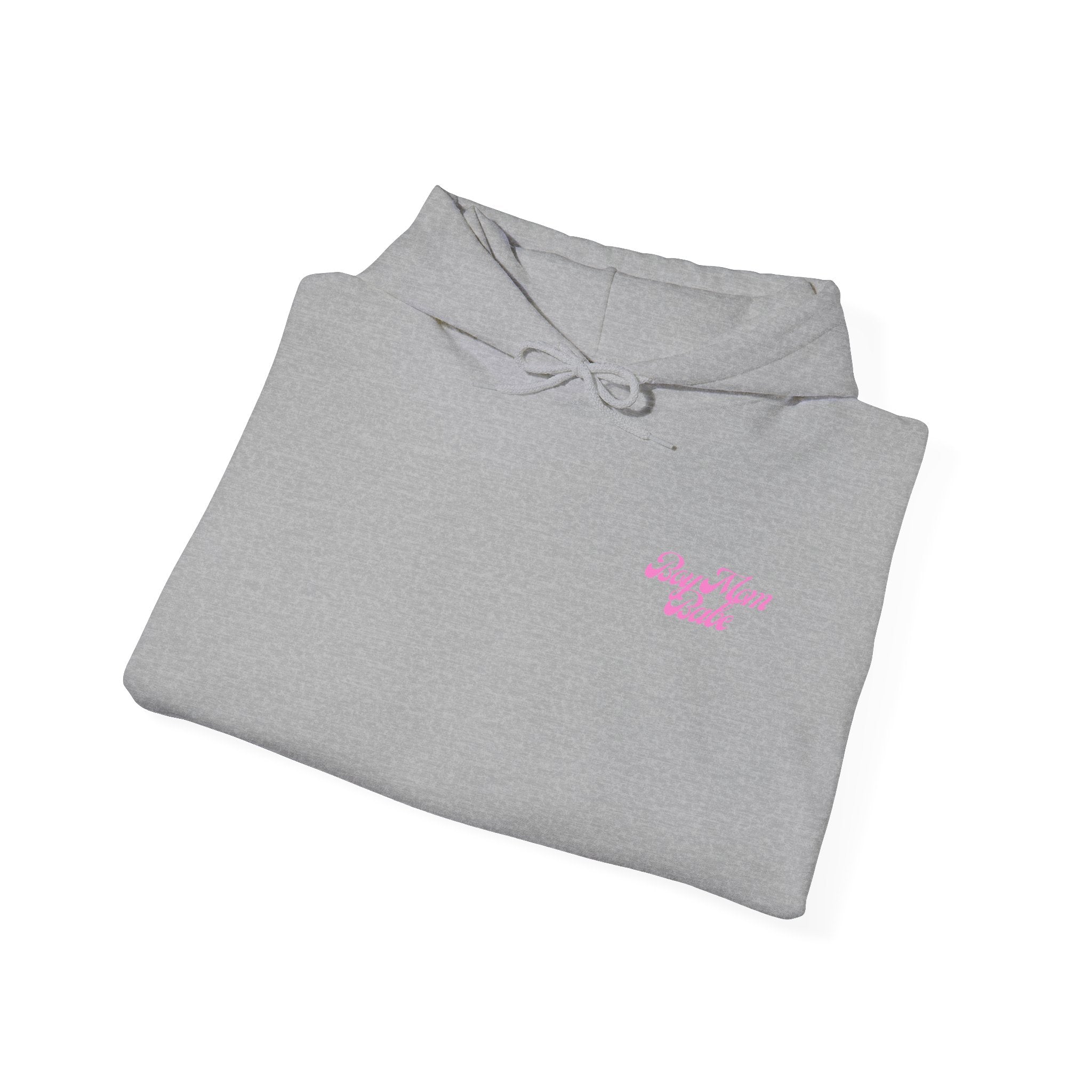 The Raddest Moms Are Boy Moms - Skeletal Rock Hand Graphic Hoodie