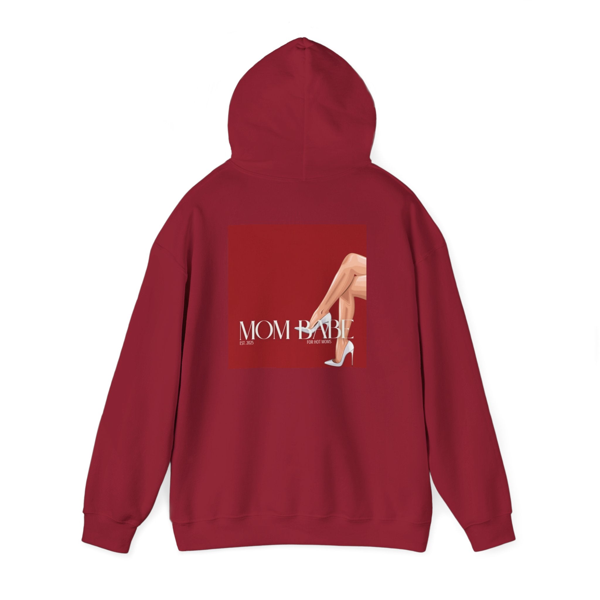 Mom Babe For Hot Moms - White Heels Graphic Hoodie