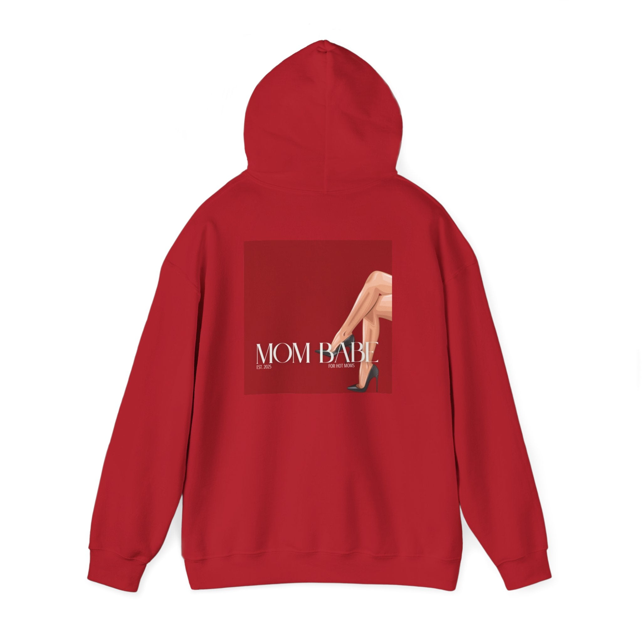 Mom Babe For Hot Moms - Black Heels Graphic Hoodie