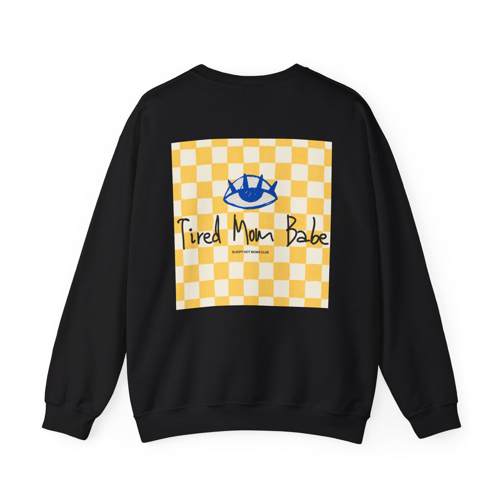 Tired Mom Babe - Eye Graphic Sweatshirt