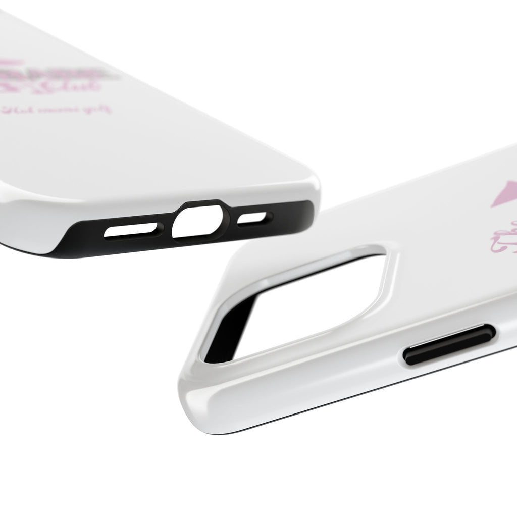 The Mom Babe Golf Club - Pink Vintage Golf Tough Phone Case