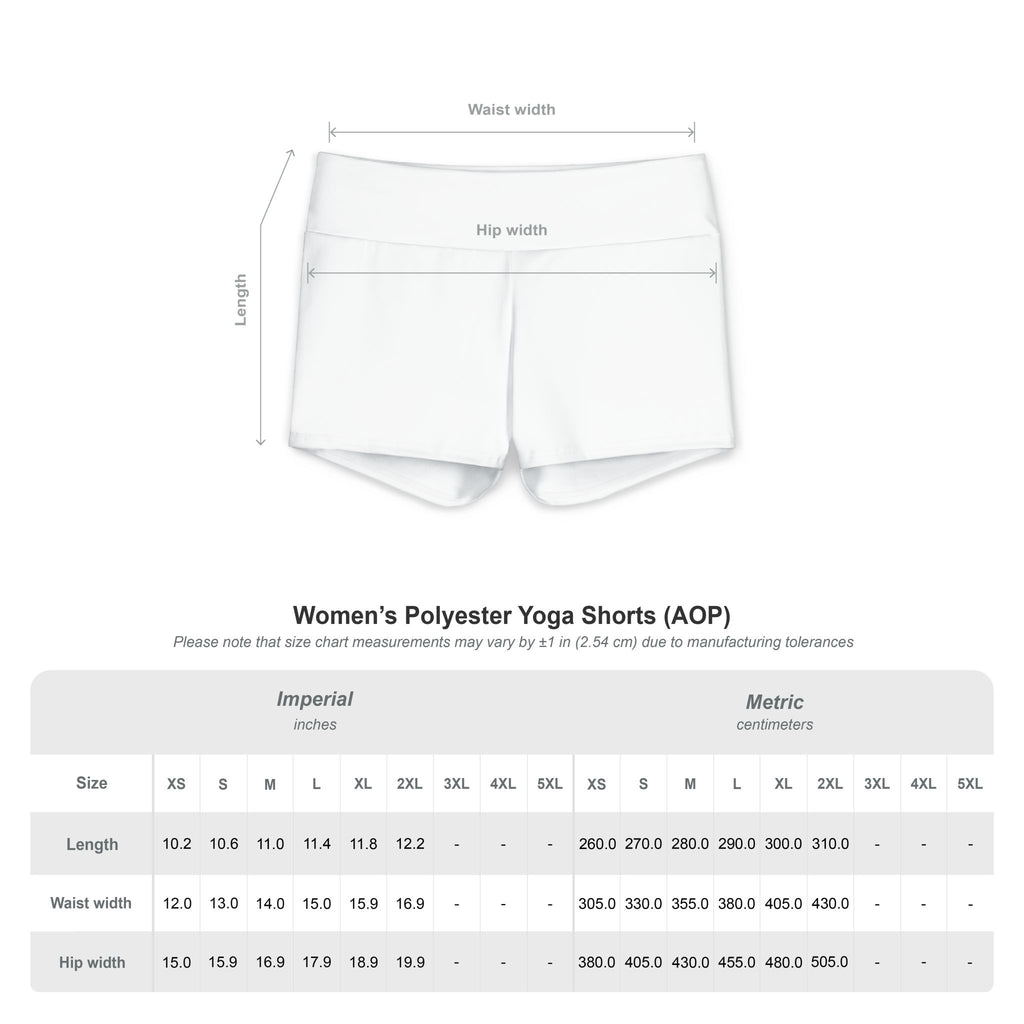 MILF Magic - White Yoga Shorts