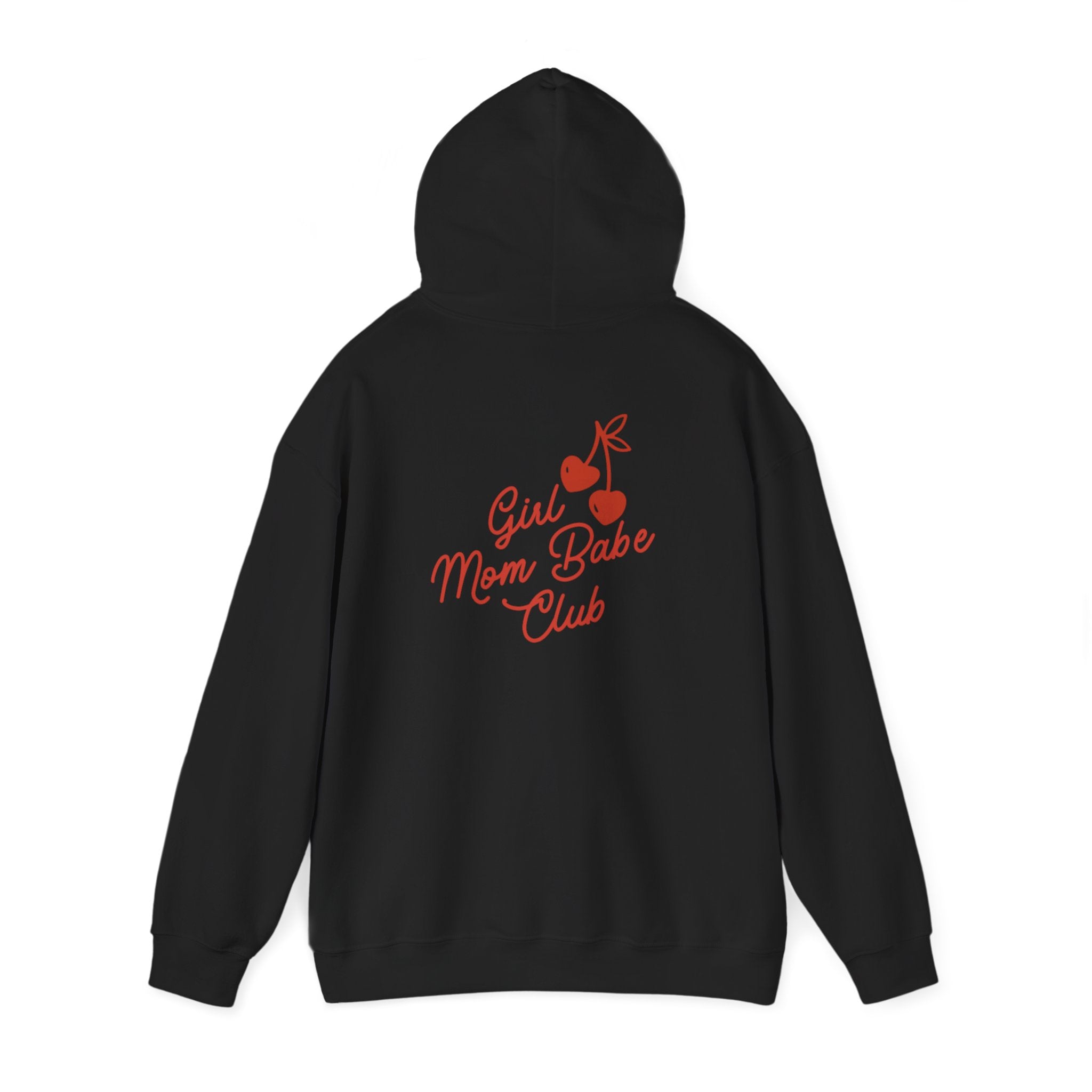 Girl Mom Babe Club - Cherry Graphic Hoodie