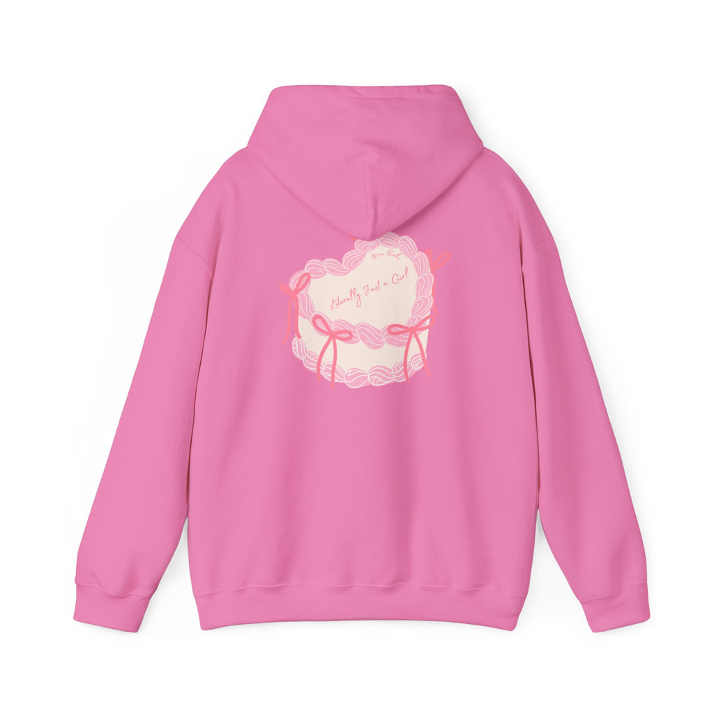 Mom Babe Literally Just a Girl - Cake Graphic Hoodie