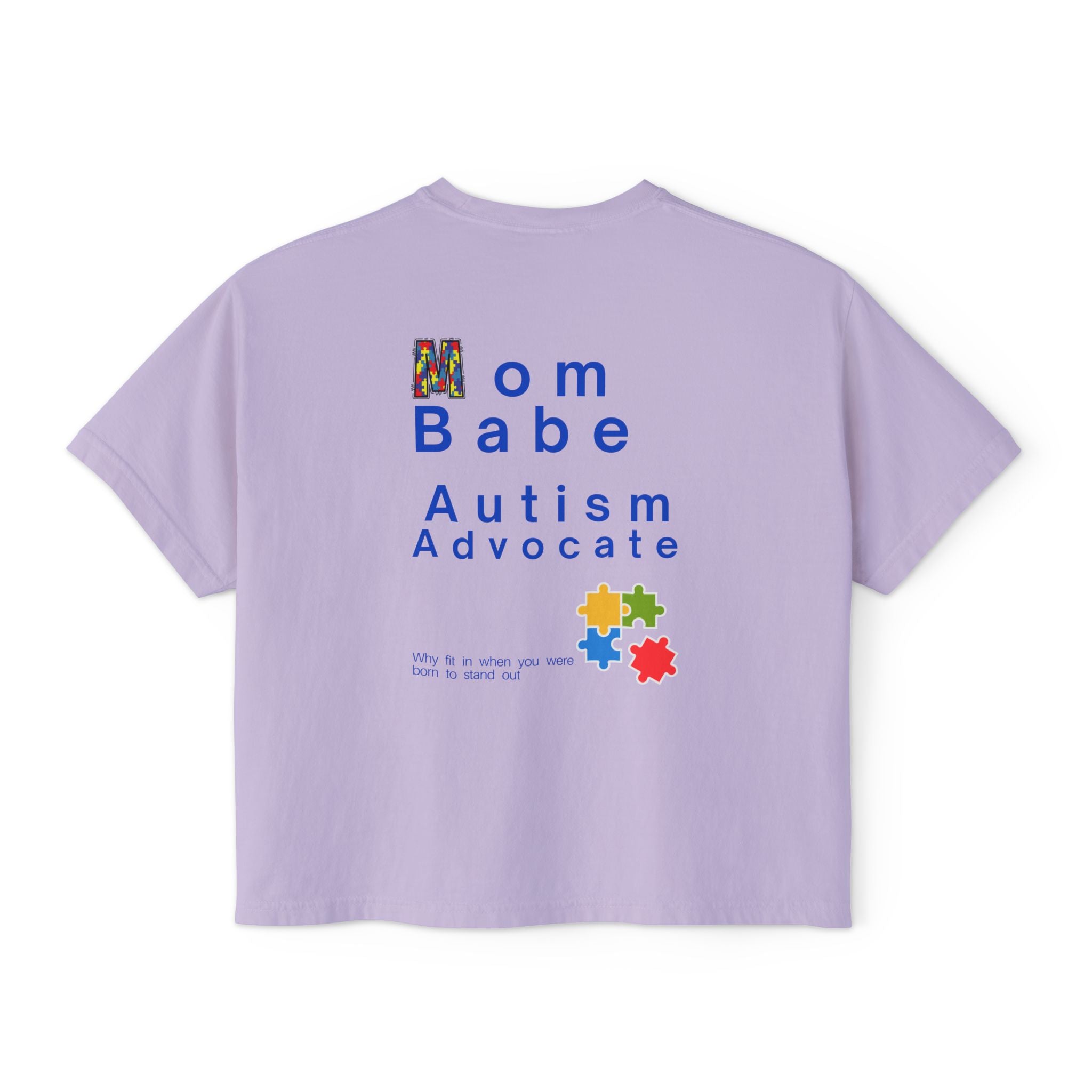 Mom Babe Autism Advocate - Graphic Tee