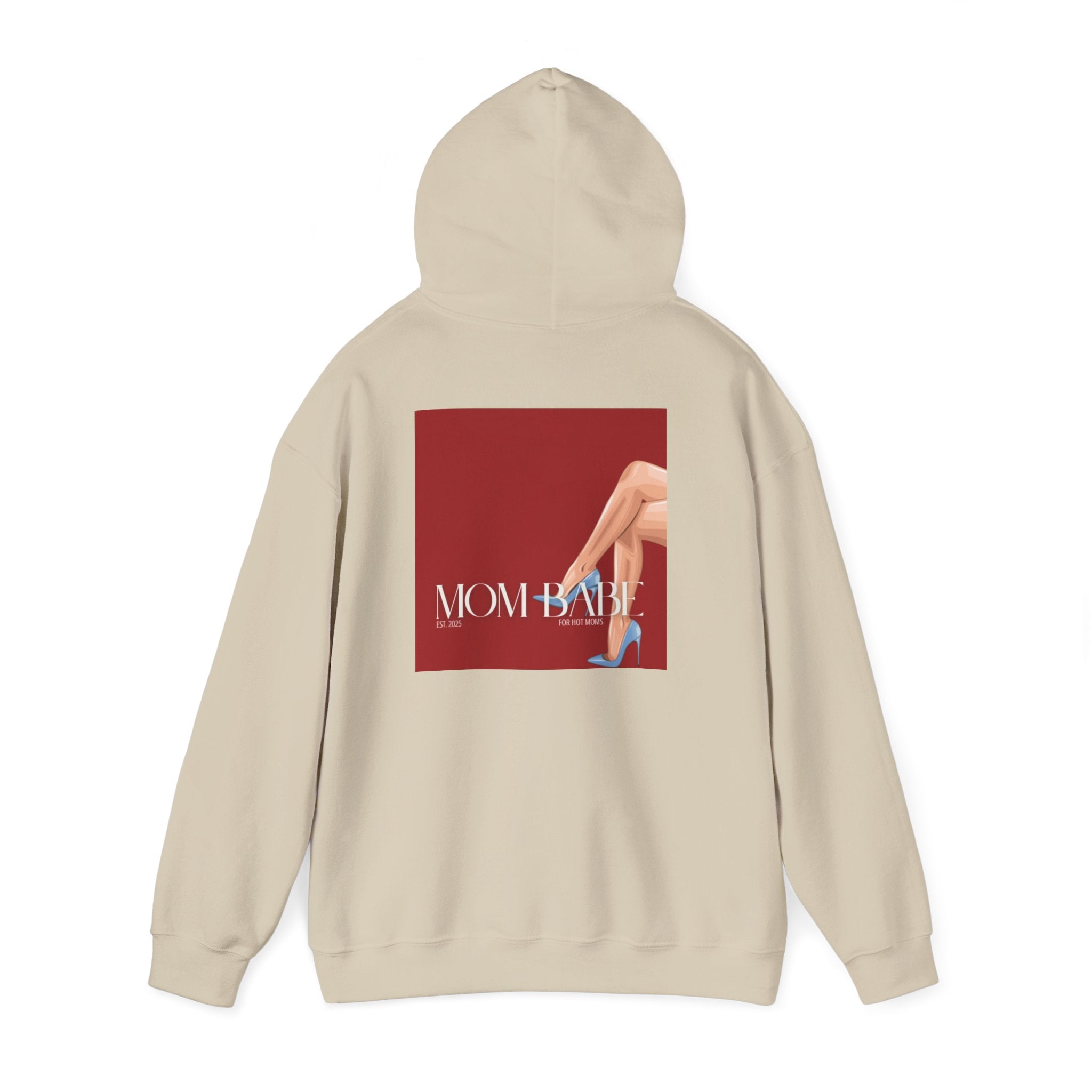 Mom Babe For Hot Moms - Blue Heels Graphic Hoodie