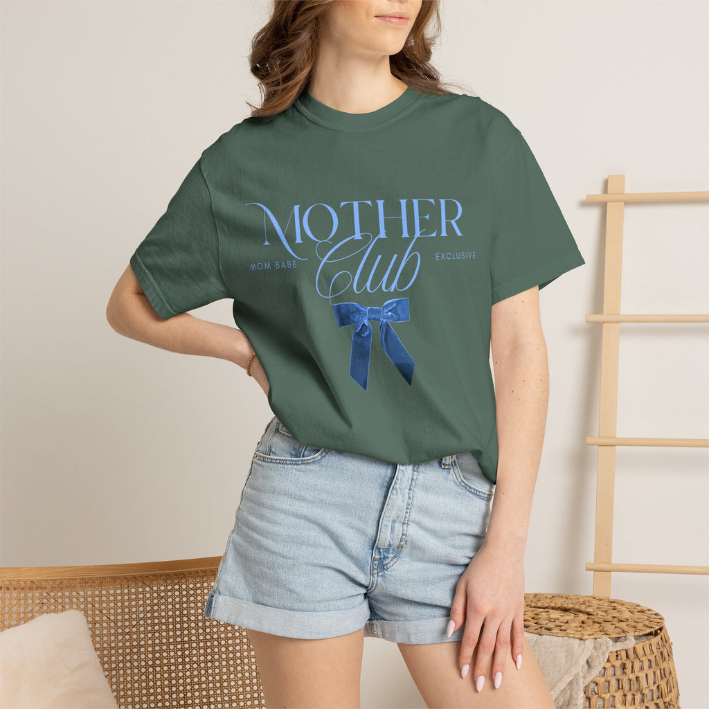 Mother Club Mom Babe Exclusive Tee - Blue