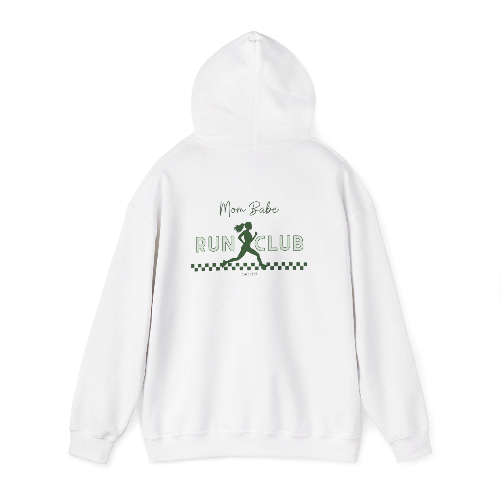 All Mom Babes Need - Graphic Check Hoodie