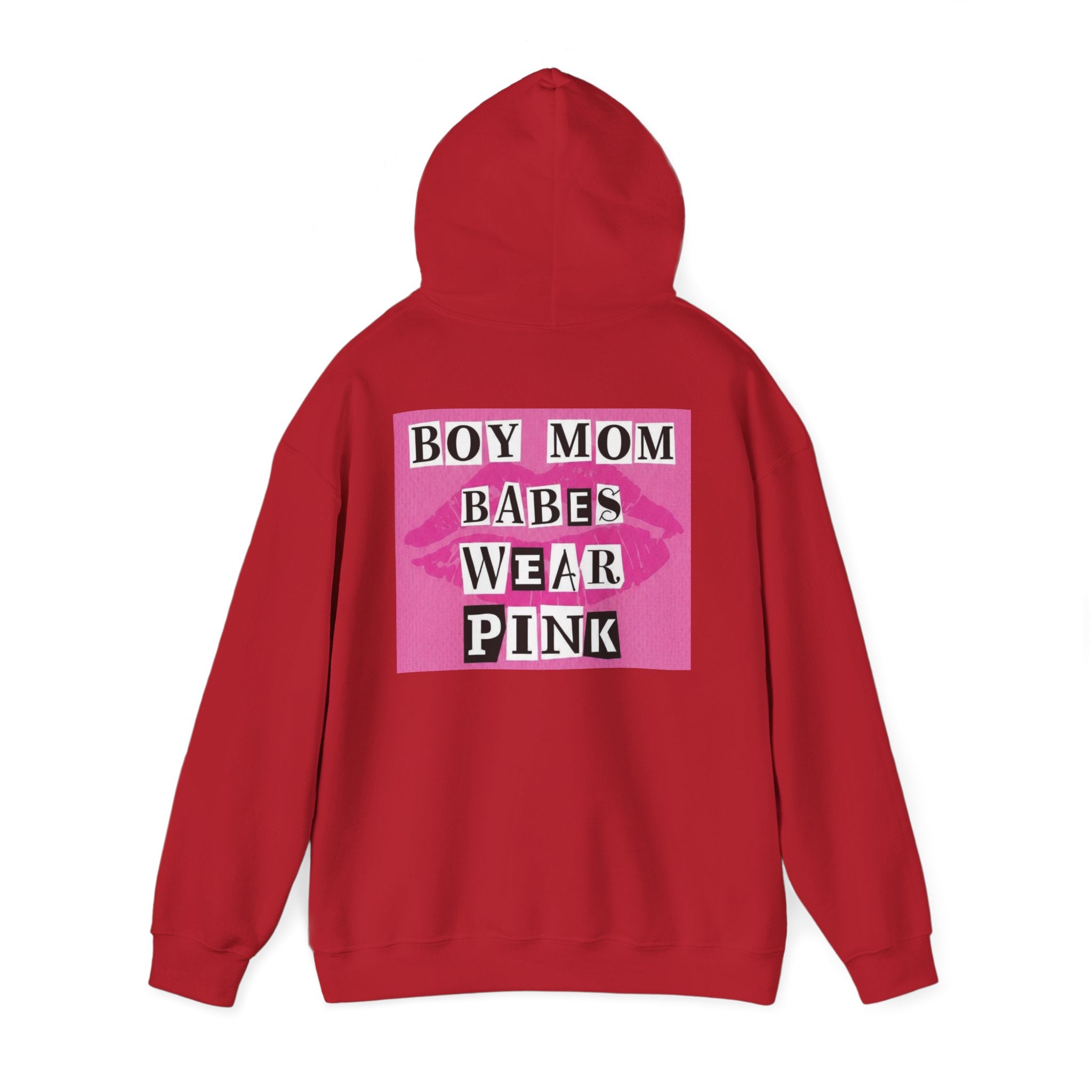 Boy Mom Babes Wear Pink - Graphic Hoodie