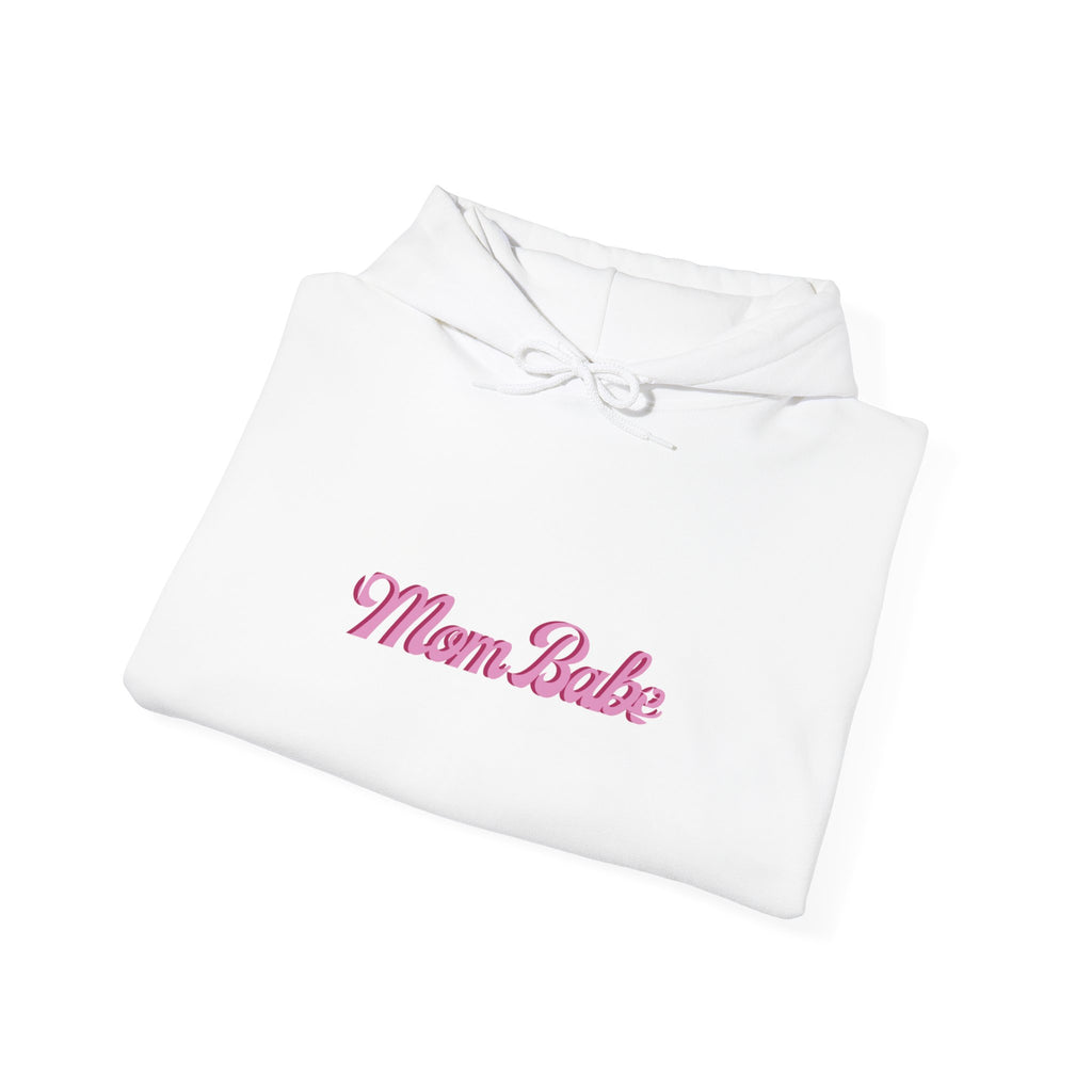 Mom Babe Club - For Hot Moms — Pink Graphic Hoodie