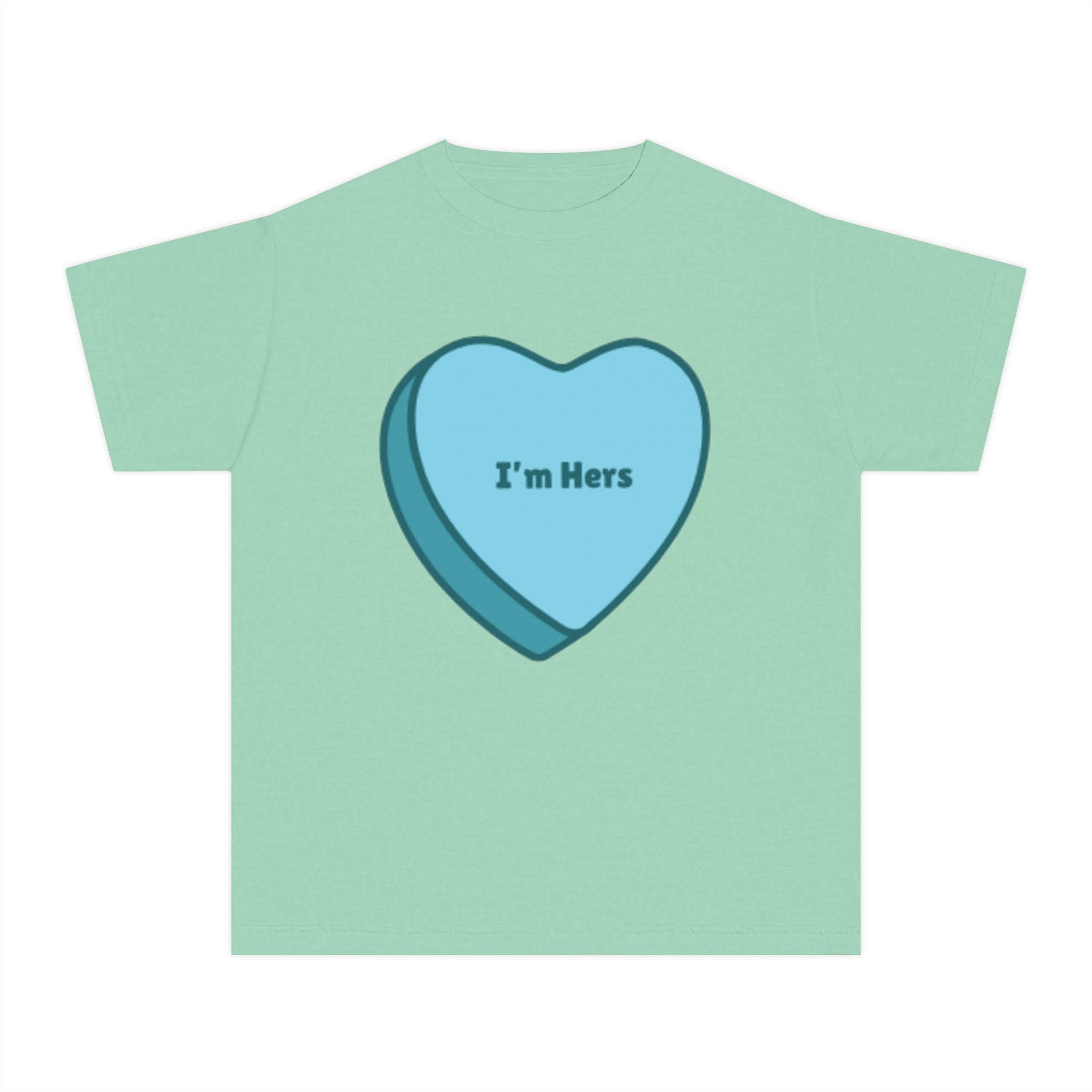 Children's - I'm Hers - Conversation Heart Graphic Tee