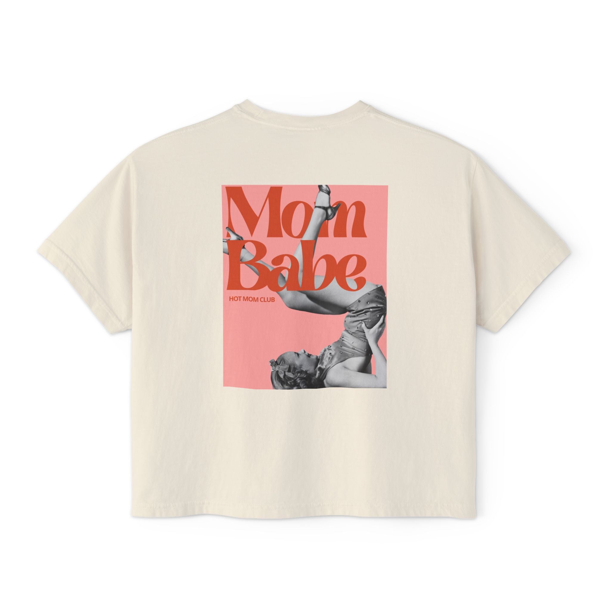 Mom Babe Hot Mom Club - Vintage Graphic Tee