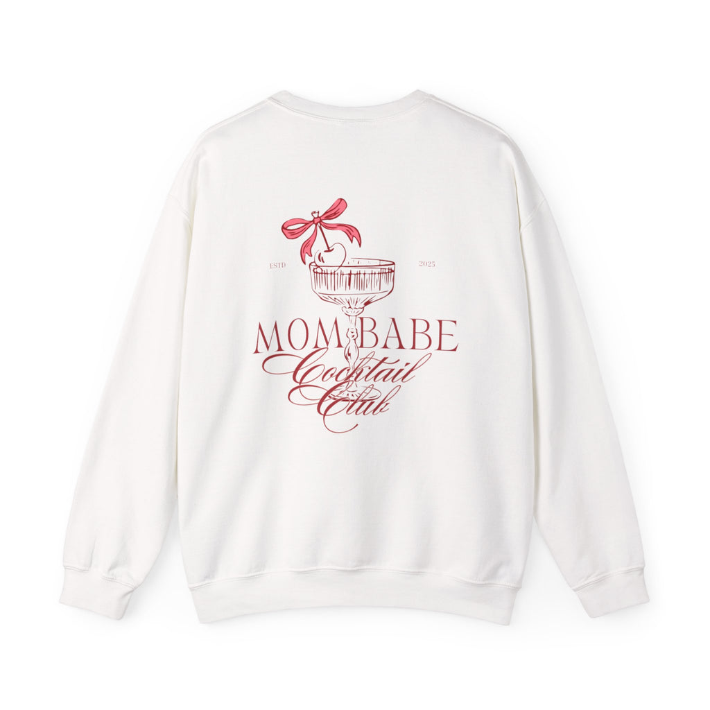 Mom Babe Cocktail Club - Cocktail Graphic Sweatshirt