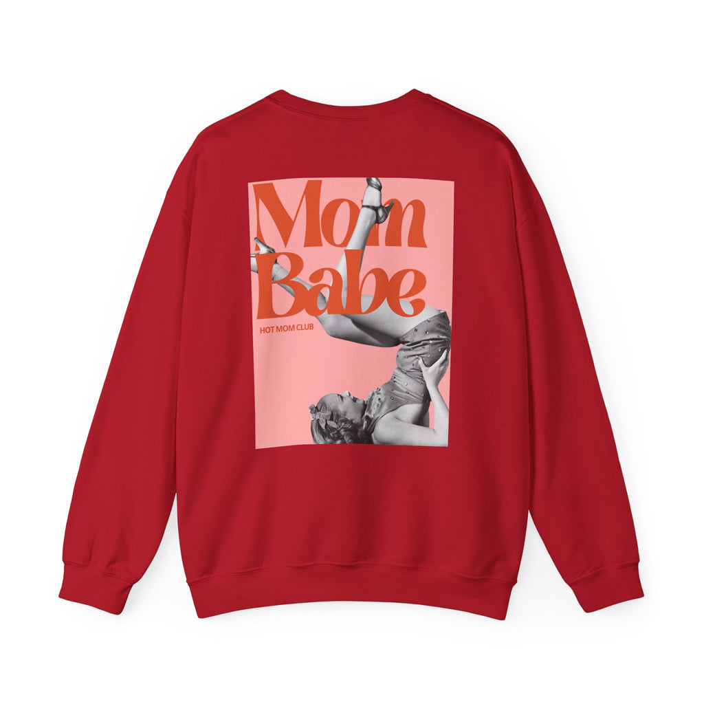 Mom Babe Hot Mom Club - Vintage Graphic Sweatshirt