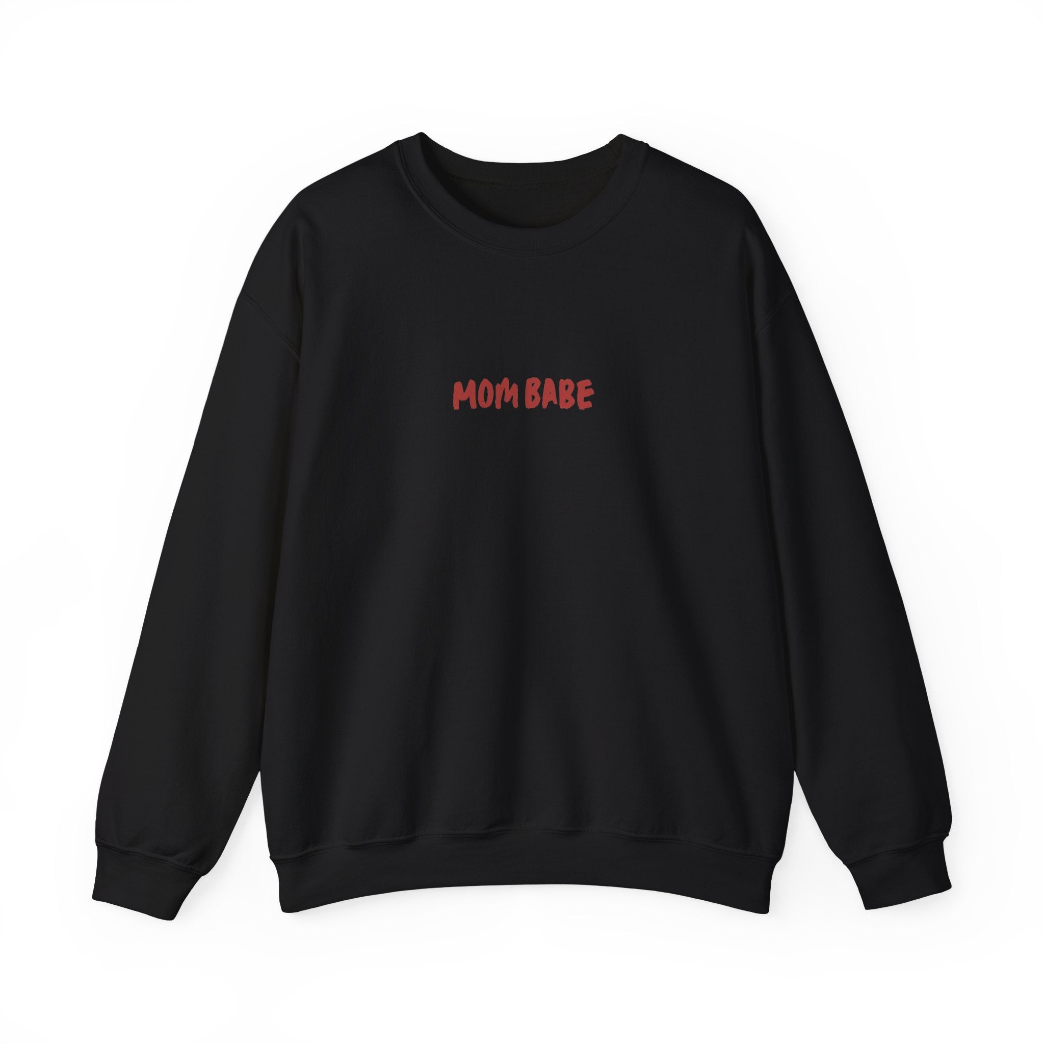All Mom Babes Need - Graphic Check Sweatshirt