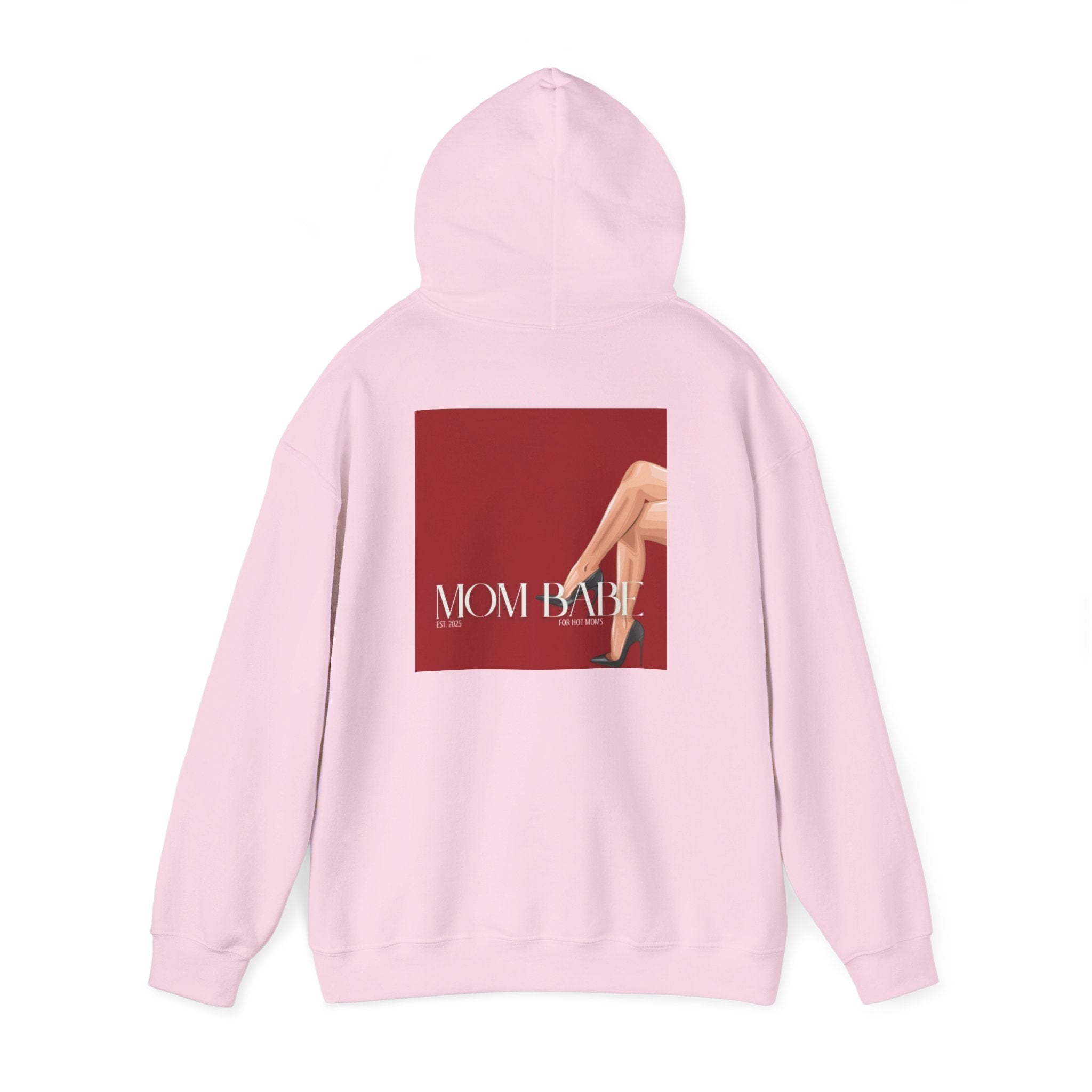 Mom Babe For Hot Moms - Black Heels Graphic Hoodie