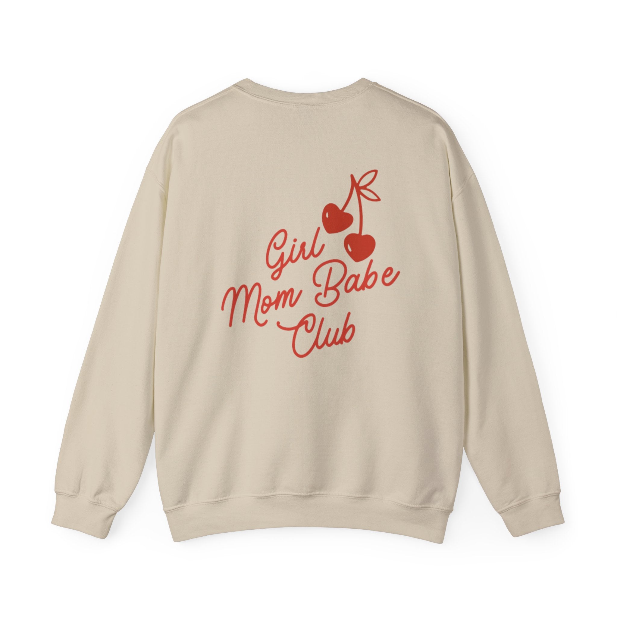 Girl Mom Babe Club - Cherry Graphic Sweatshirt