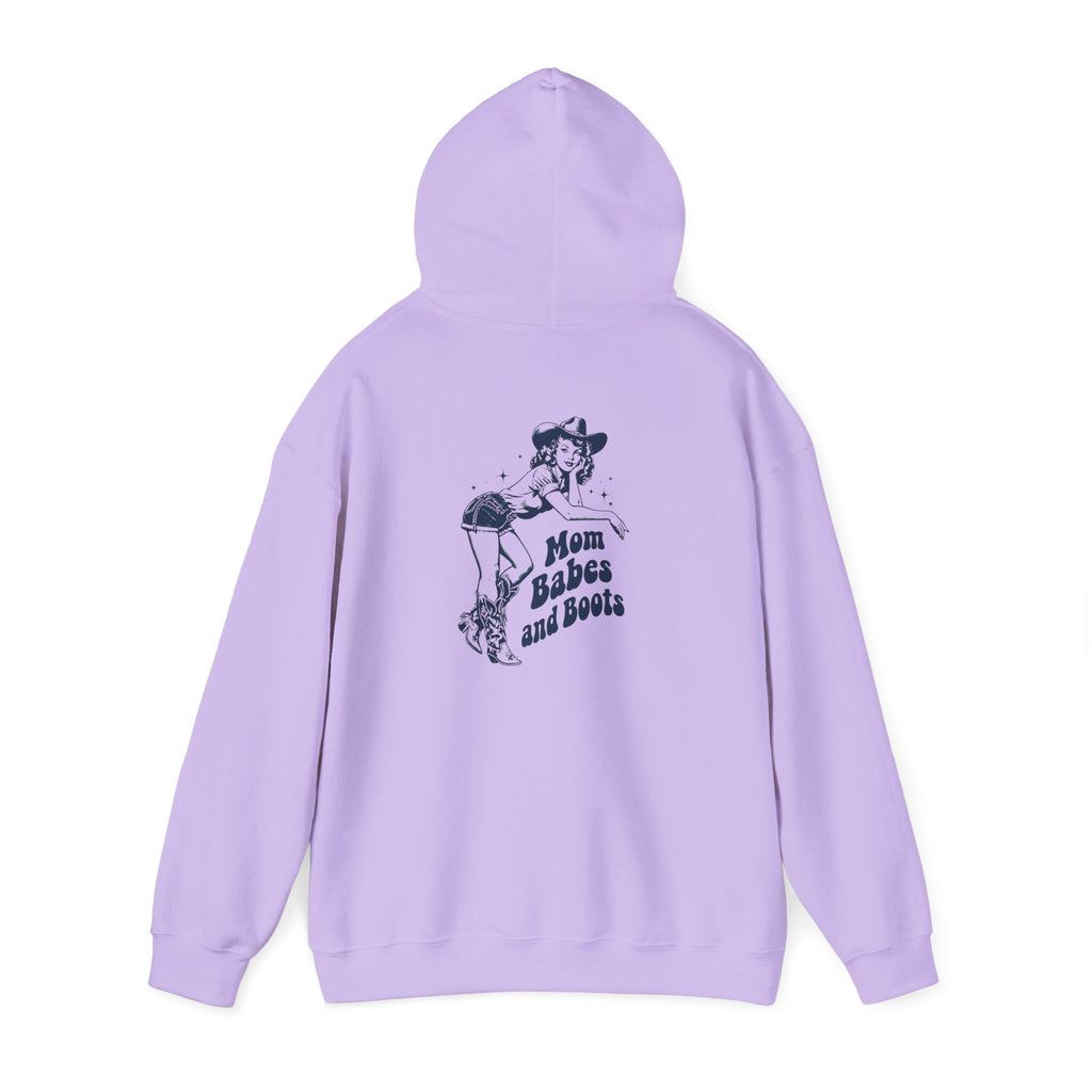 Mom Babes and Boots - Graphic Hoodie