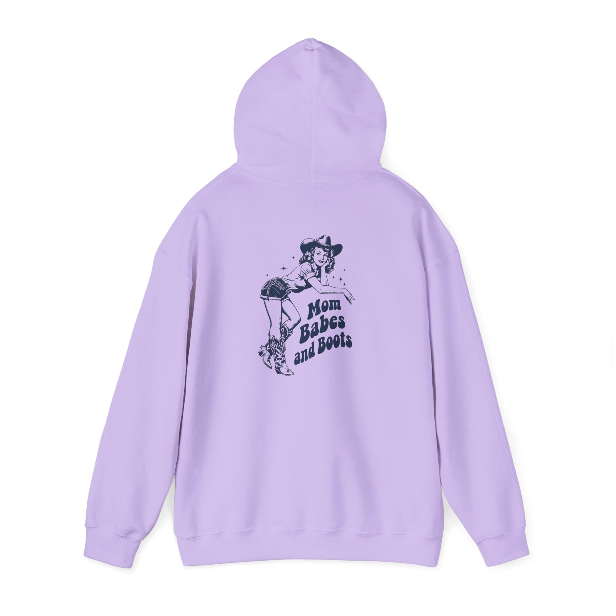Mom Babes and Boots - Graphic Hoodie