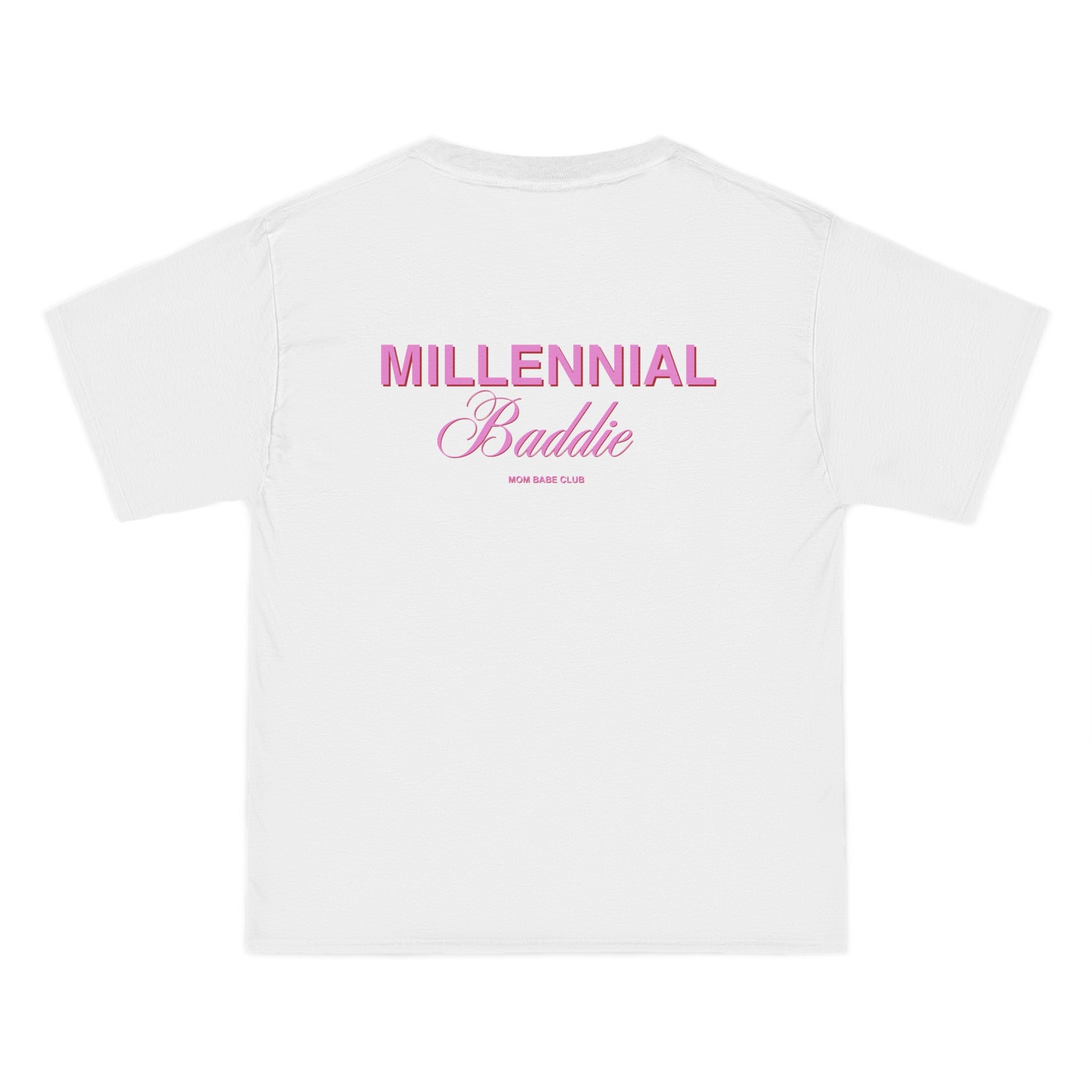 Millennial Baddie  – Mom Babe Club Tee