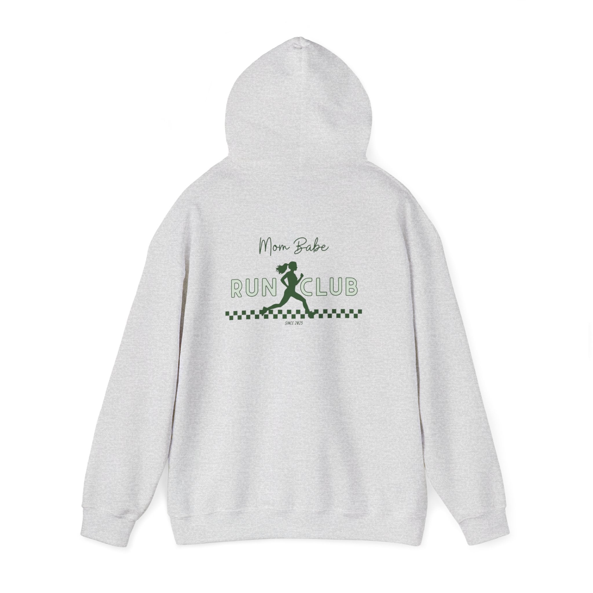 All Mom Babes Need - Graphic Check Hoodie