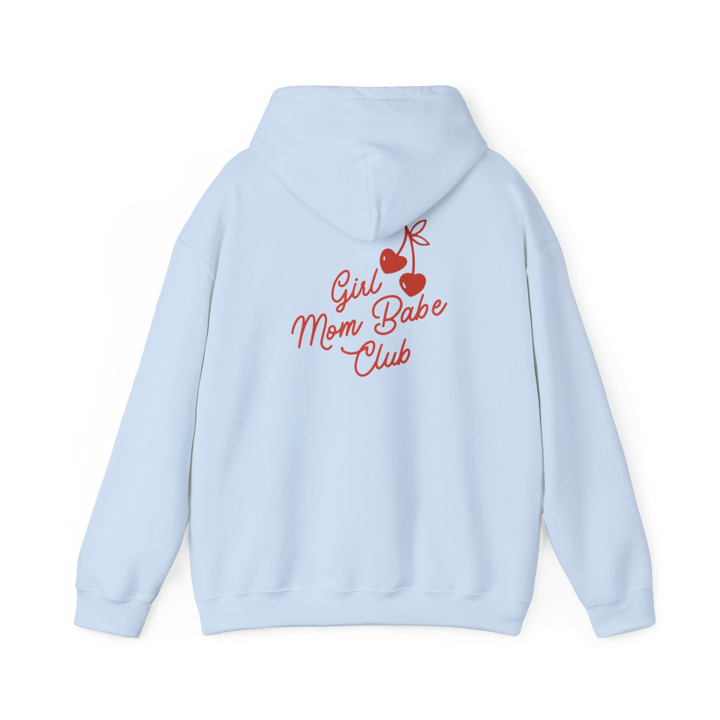 Girl Mom Babe Club - Cherry Graphic Hoodie
