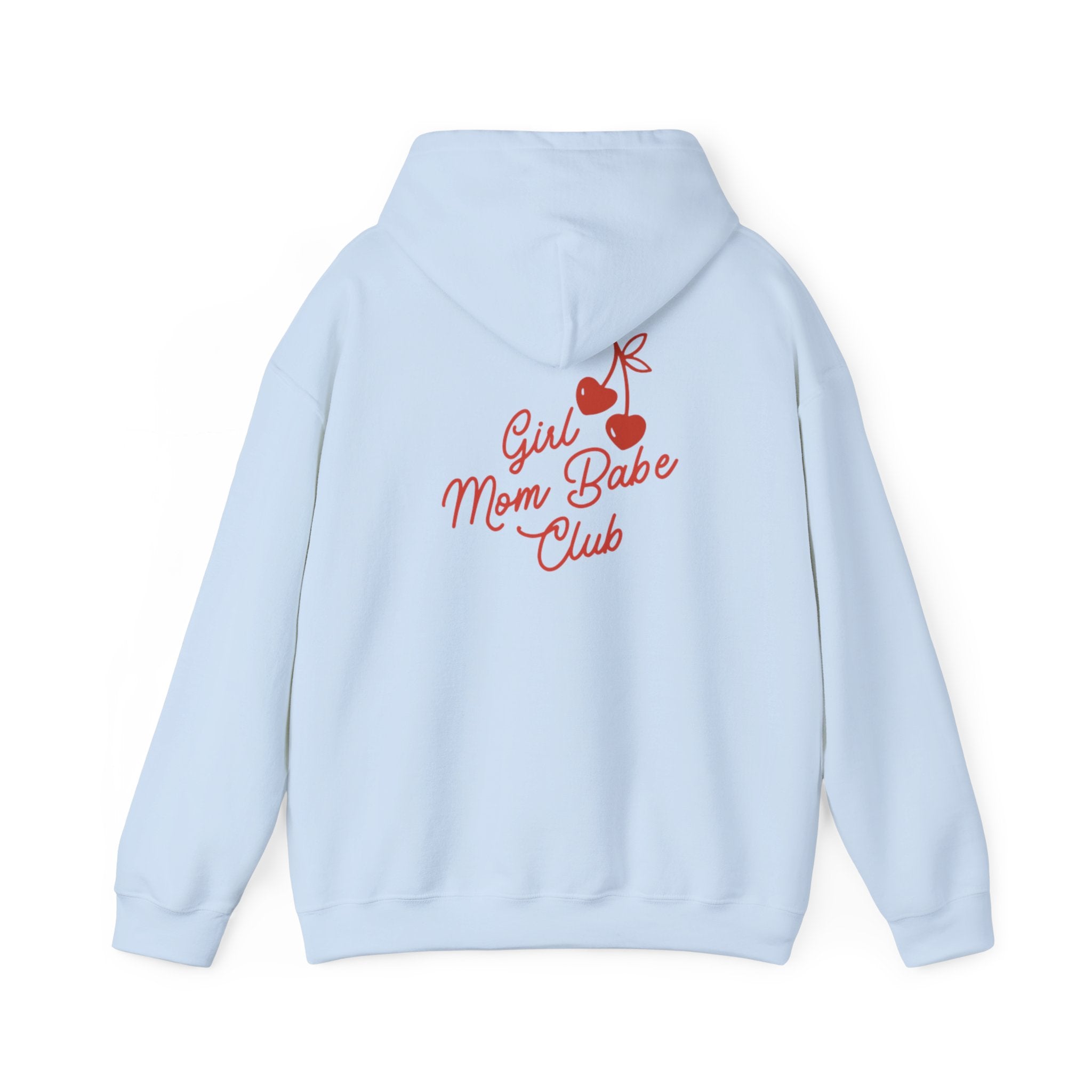 Girl Mom Babe Club - Cherry Graphic Hoodie