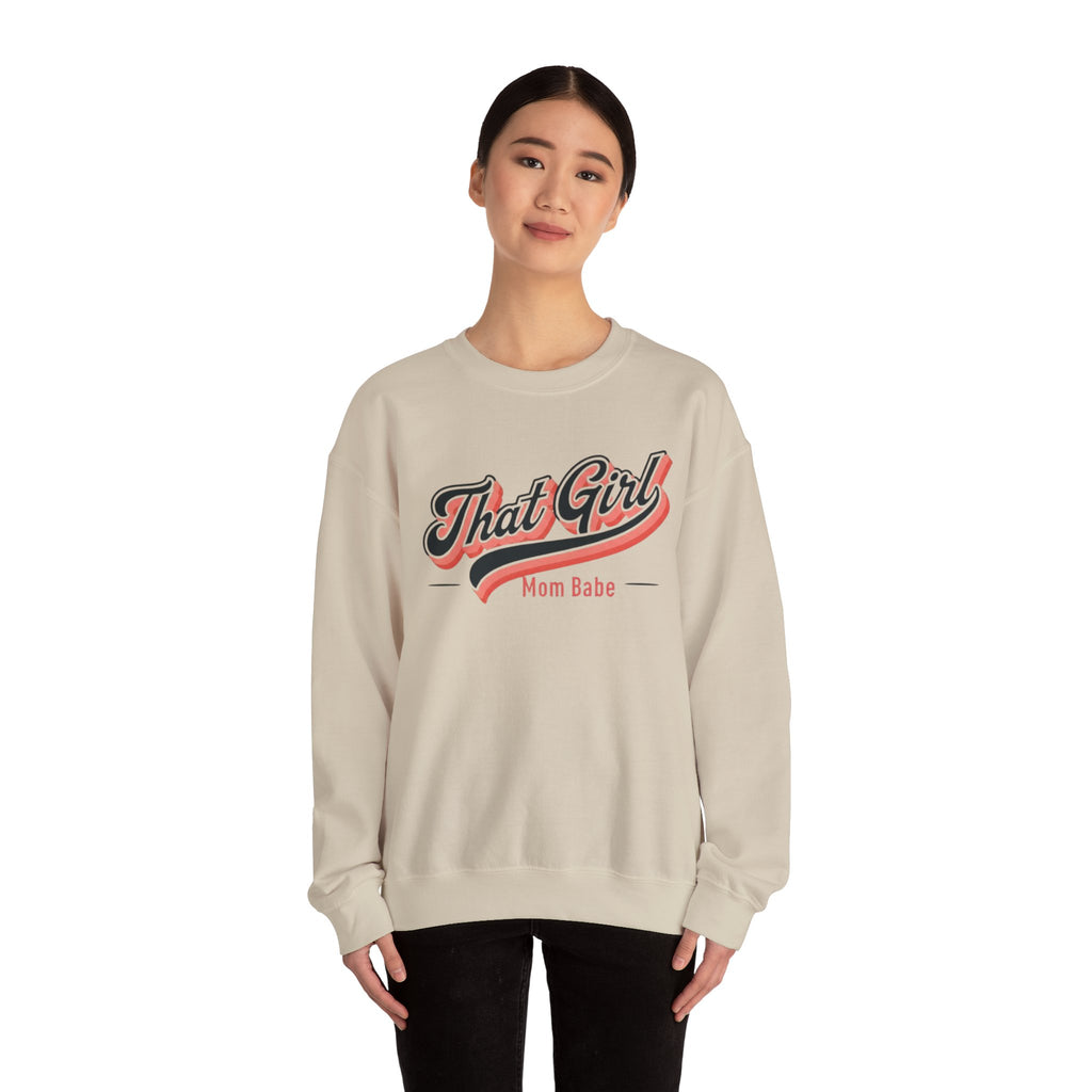 That Girl Mom Babe - Graphic Sweatshirt