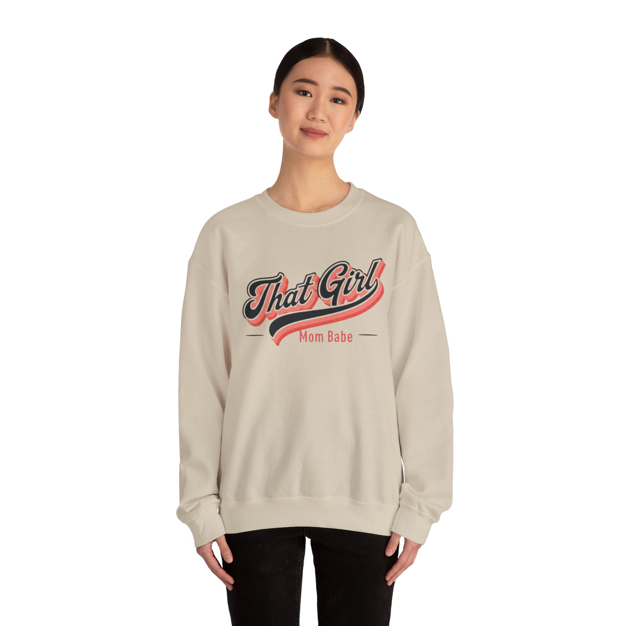 That Girl Mom Babe - Graphic Sweatshirt