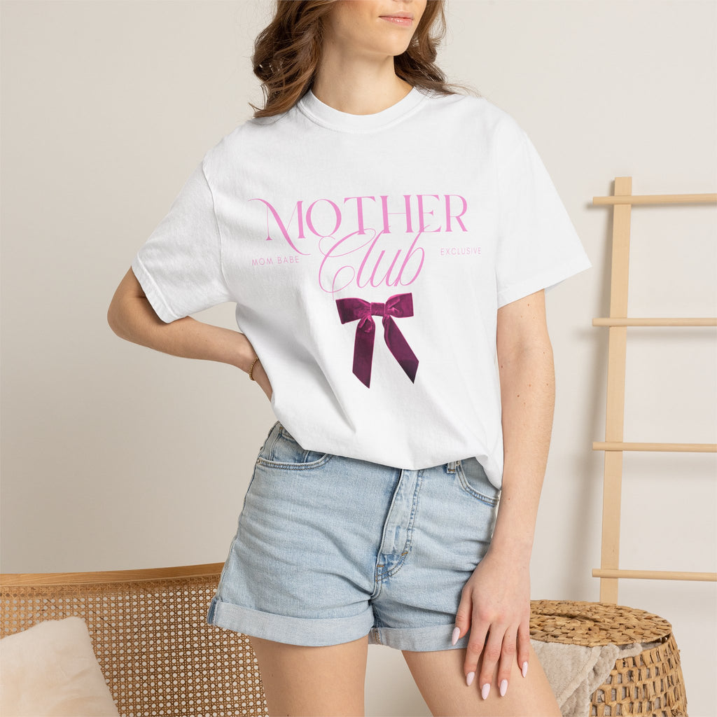 Mother Club Mom Babe Exclusive Tee - Petal