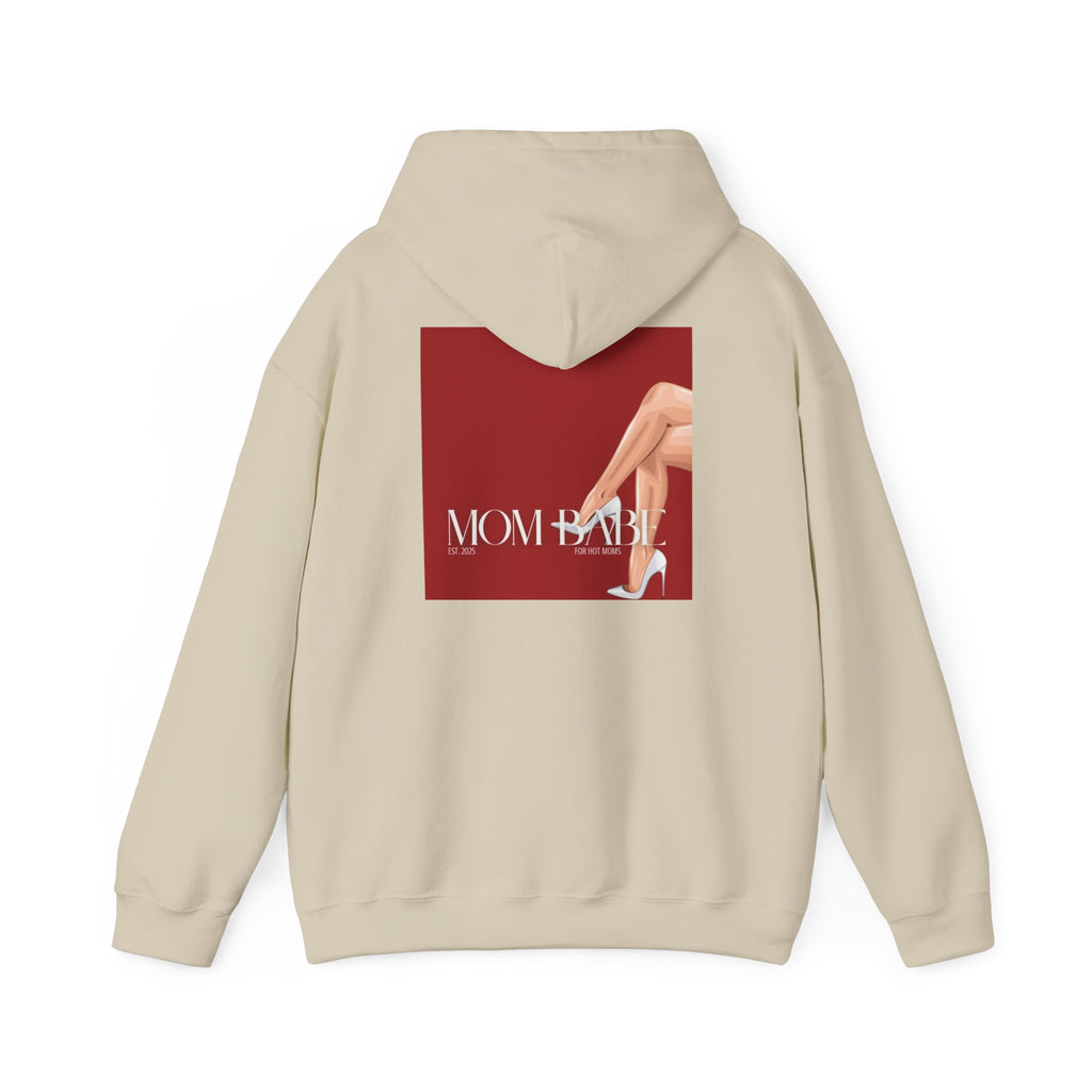 Mom Babe For Hot Moms - White Heels Graphic Hoodie