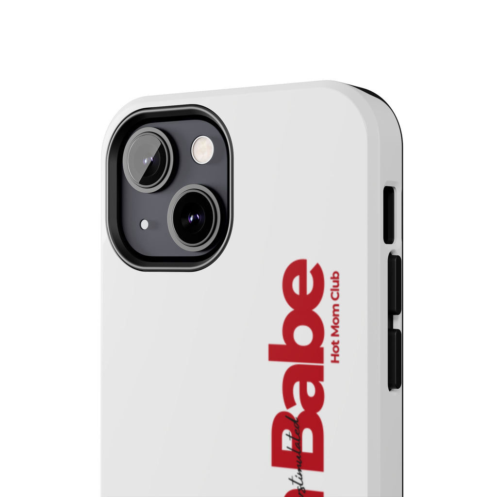Overstimulated Mom Babe Tough Phone Case