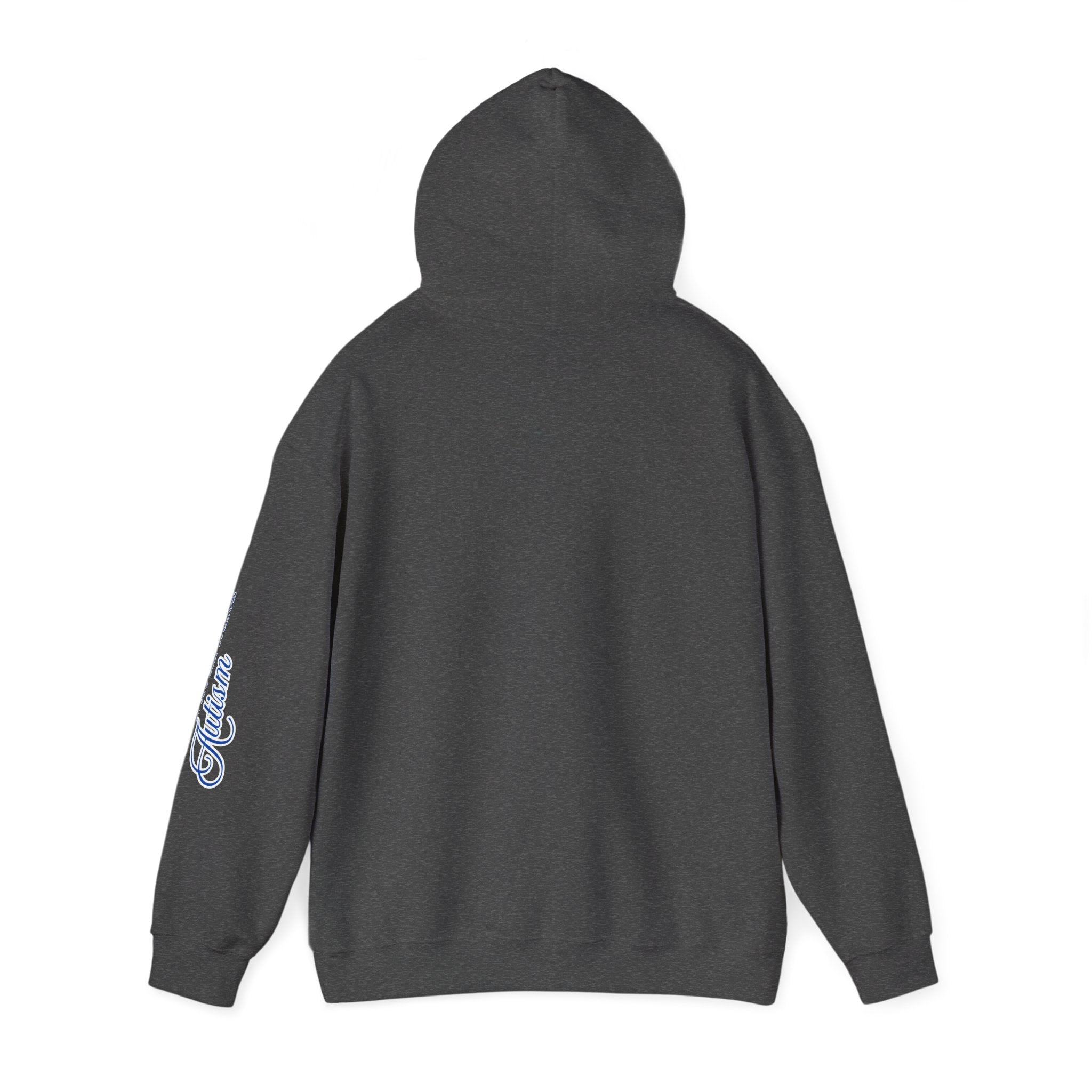Autism Awareness and Acceptance — Checkered Heart Hoodie