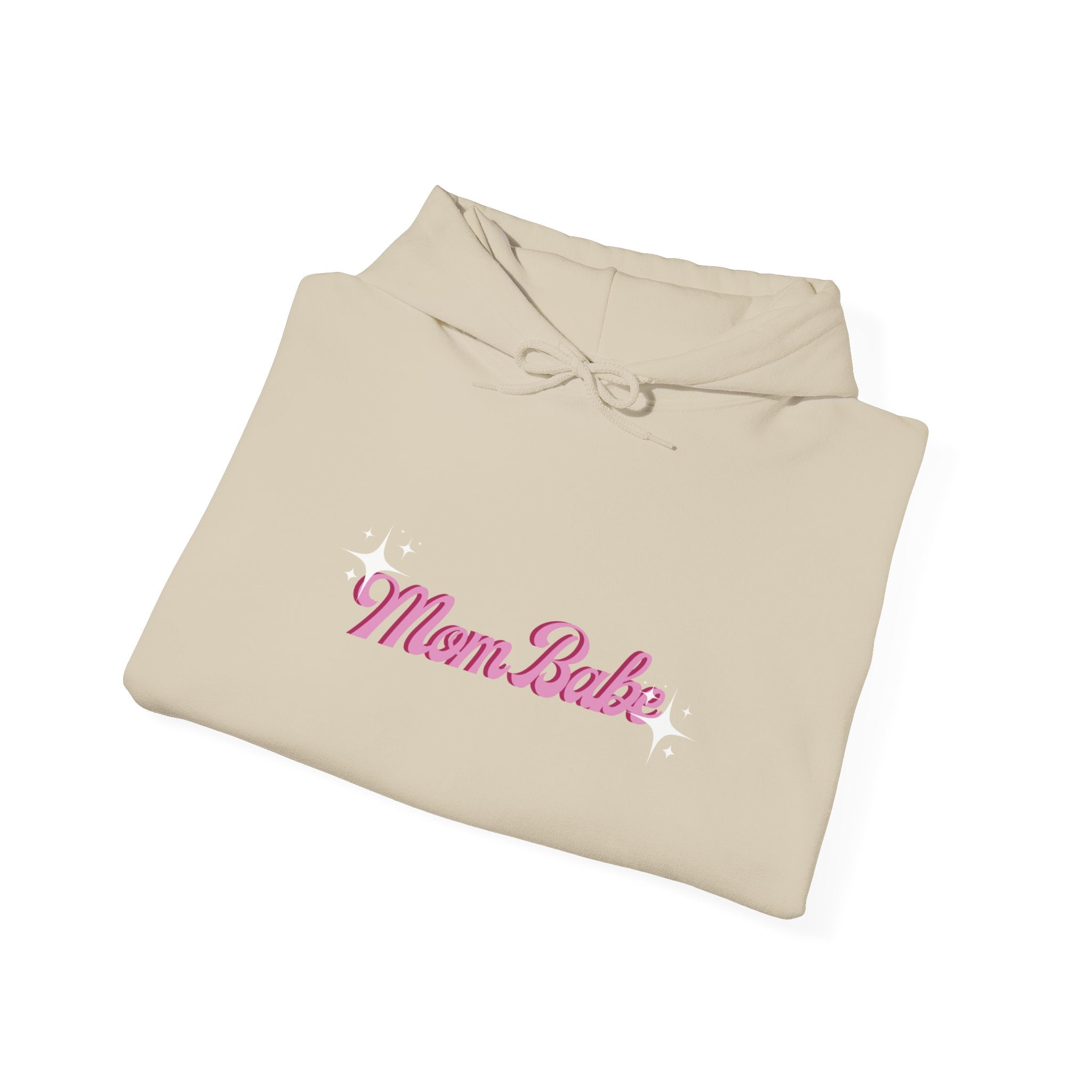 Mom Babe Club - For Hot Moms — Pink Graphic Hoodie