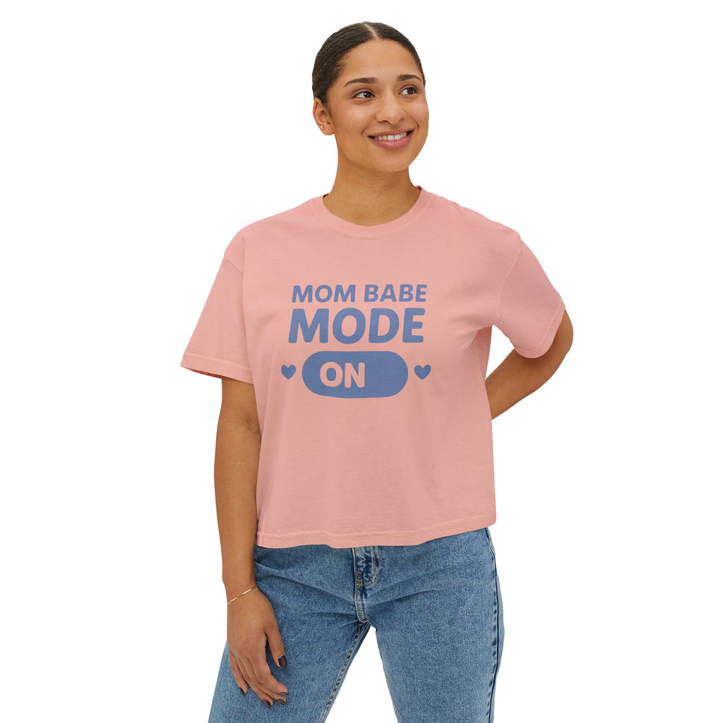 Mom Babe Mode On  — Graphic Tee